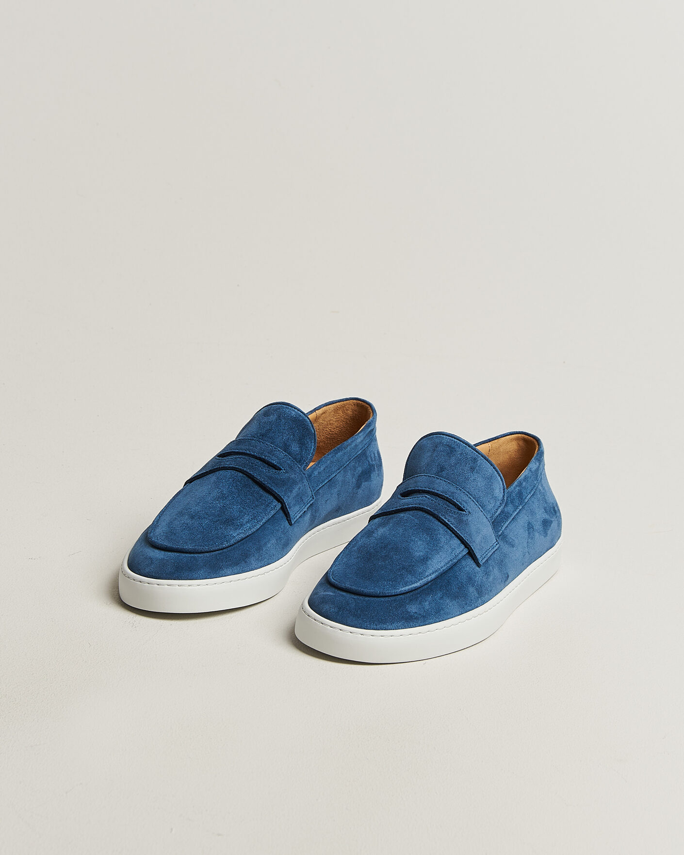 Mies | Loaferit | Fliteless | Suede Penny Sneaker Ocean