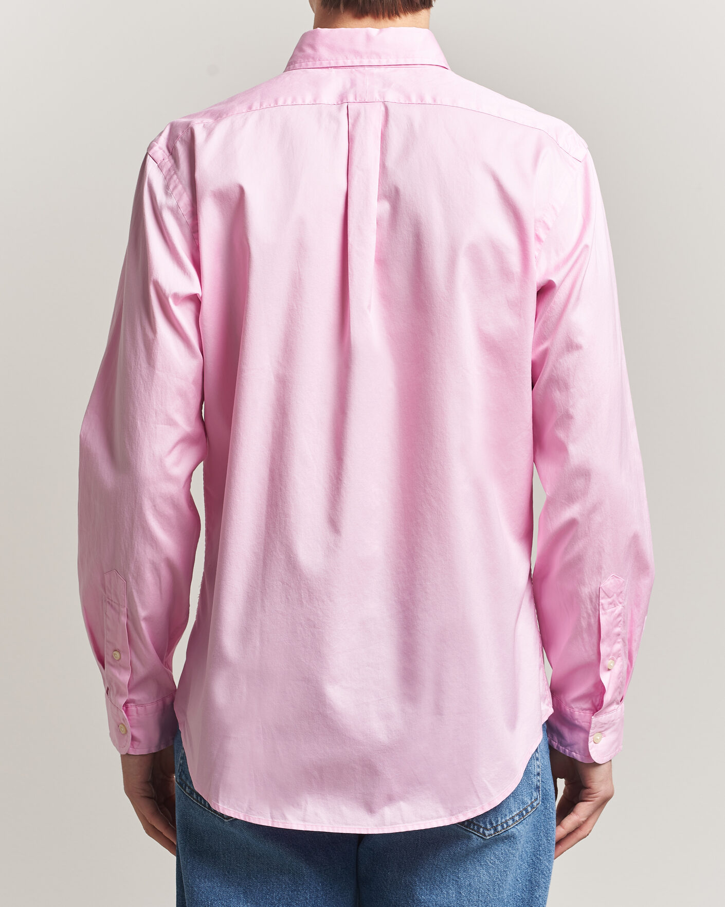 Mies | Kauluspaidat | Polo Ralph Lauren | Custom Fit Garment Twill Shirt Carmel Pink
