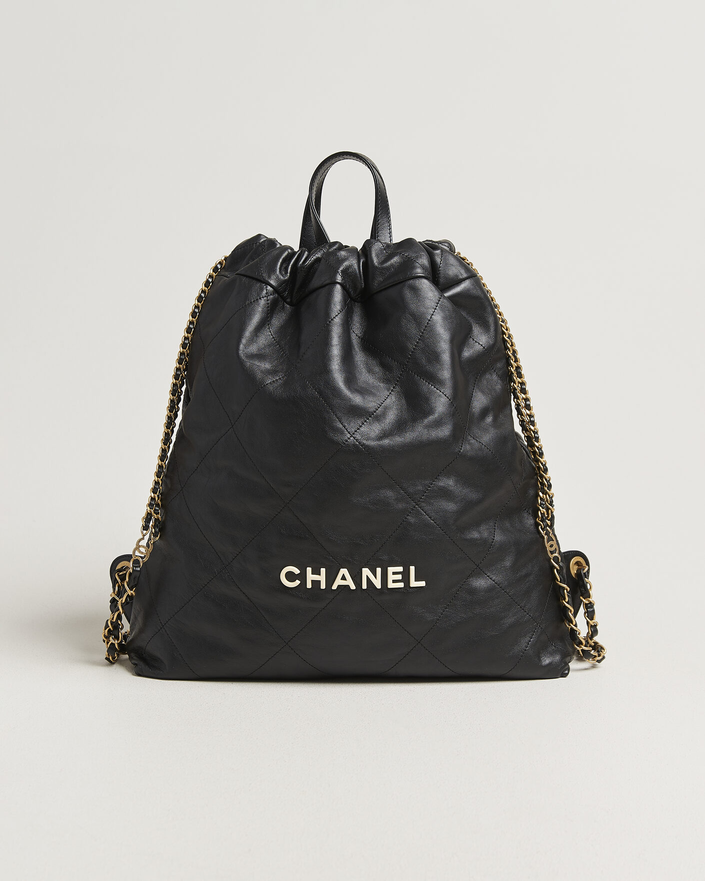 Mies | Pre-Owned & Vintage Bags | Chanel Pre-Owned | Chanel 22 Backpack Black
