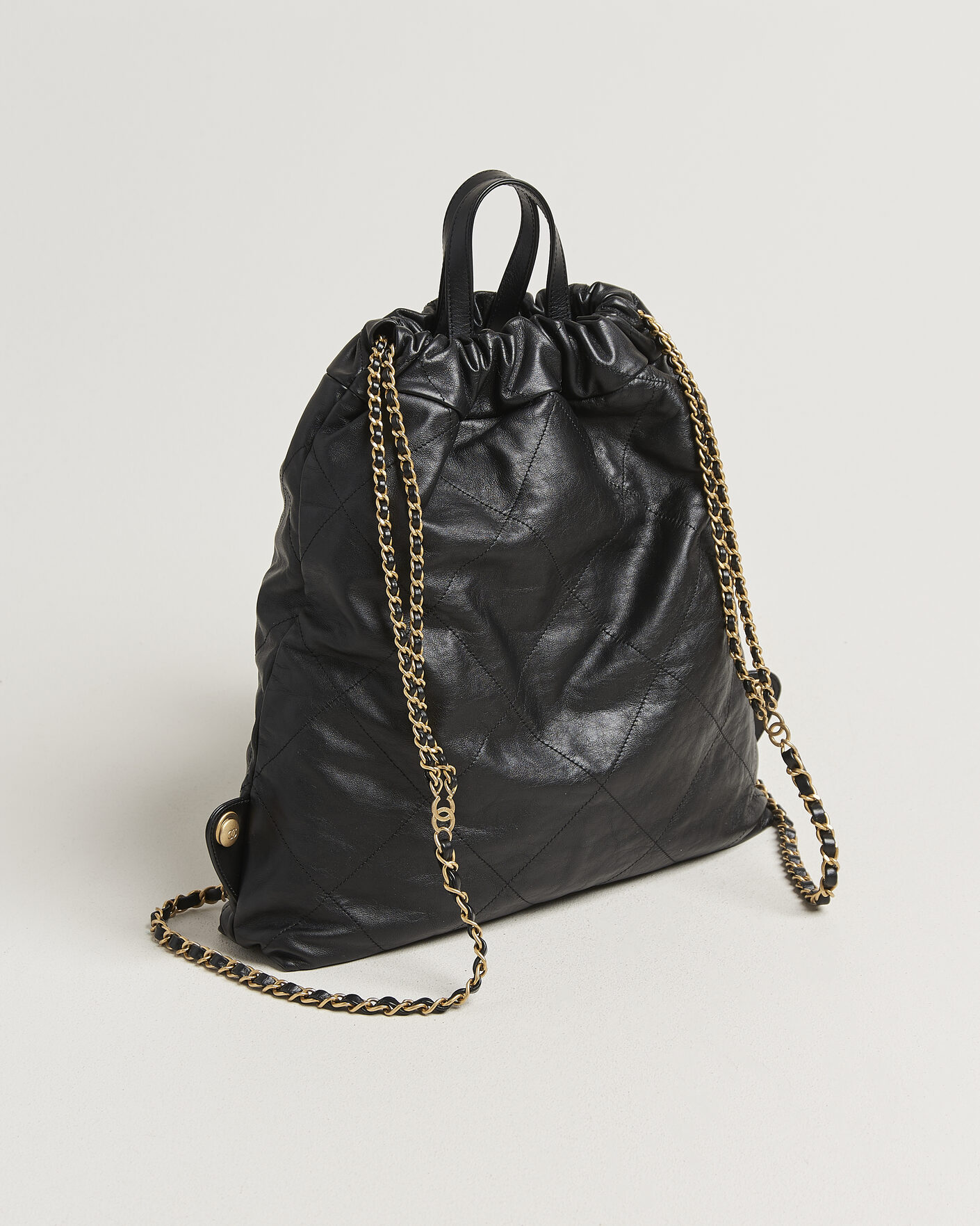 Mies | Pre-Owned & Vintage Bags | Chanel Pre-Owned | Chanel 22 Backpack Black