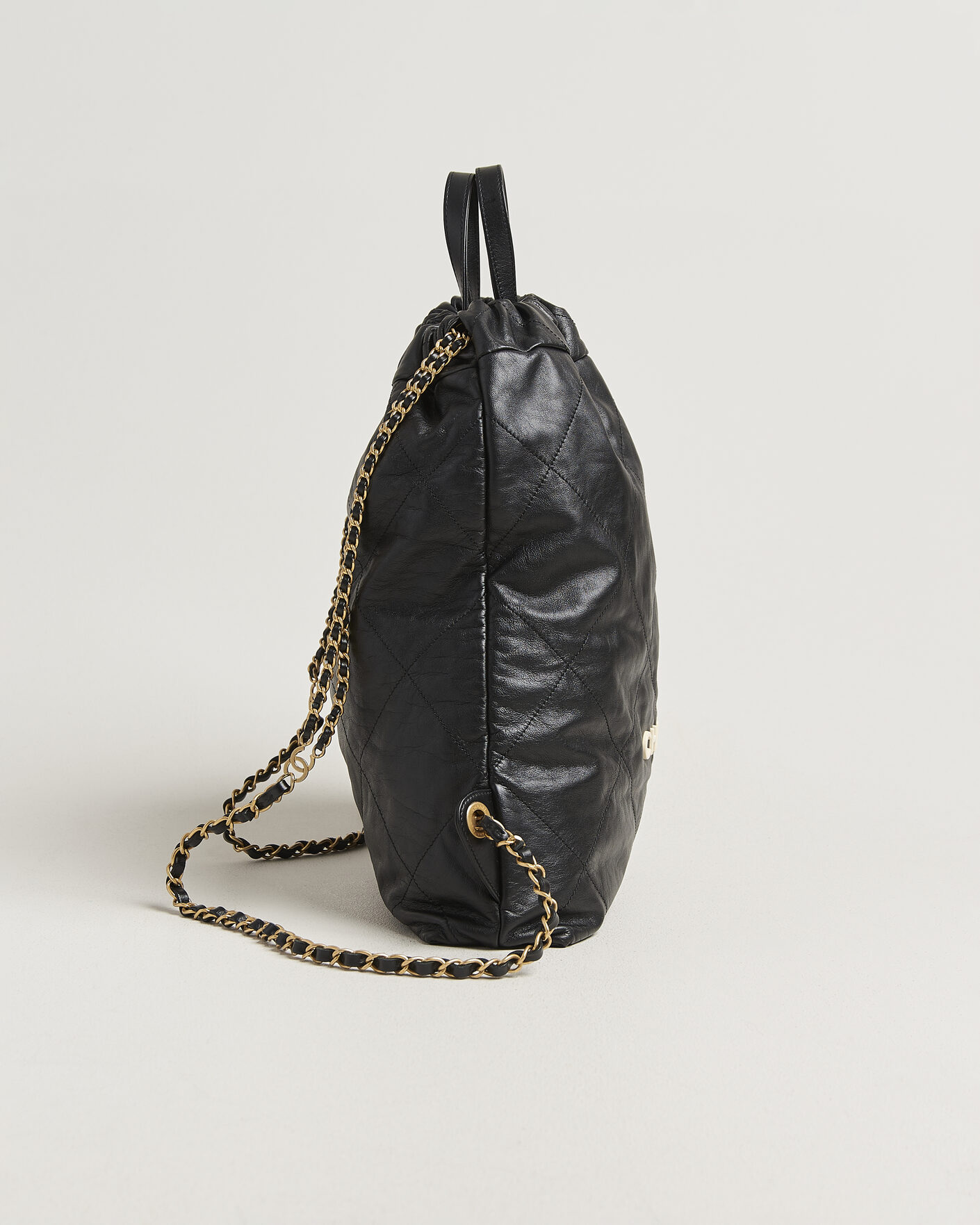 Mies | Pre-Owned & Vintage Bags | Chanel Pre-Owned | Chanel 22 Backpack Black