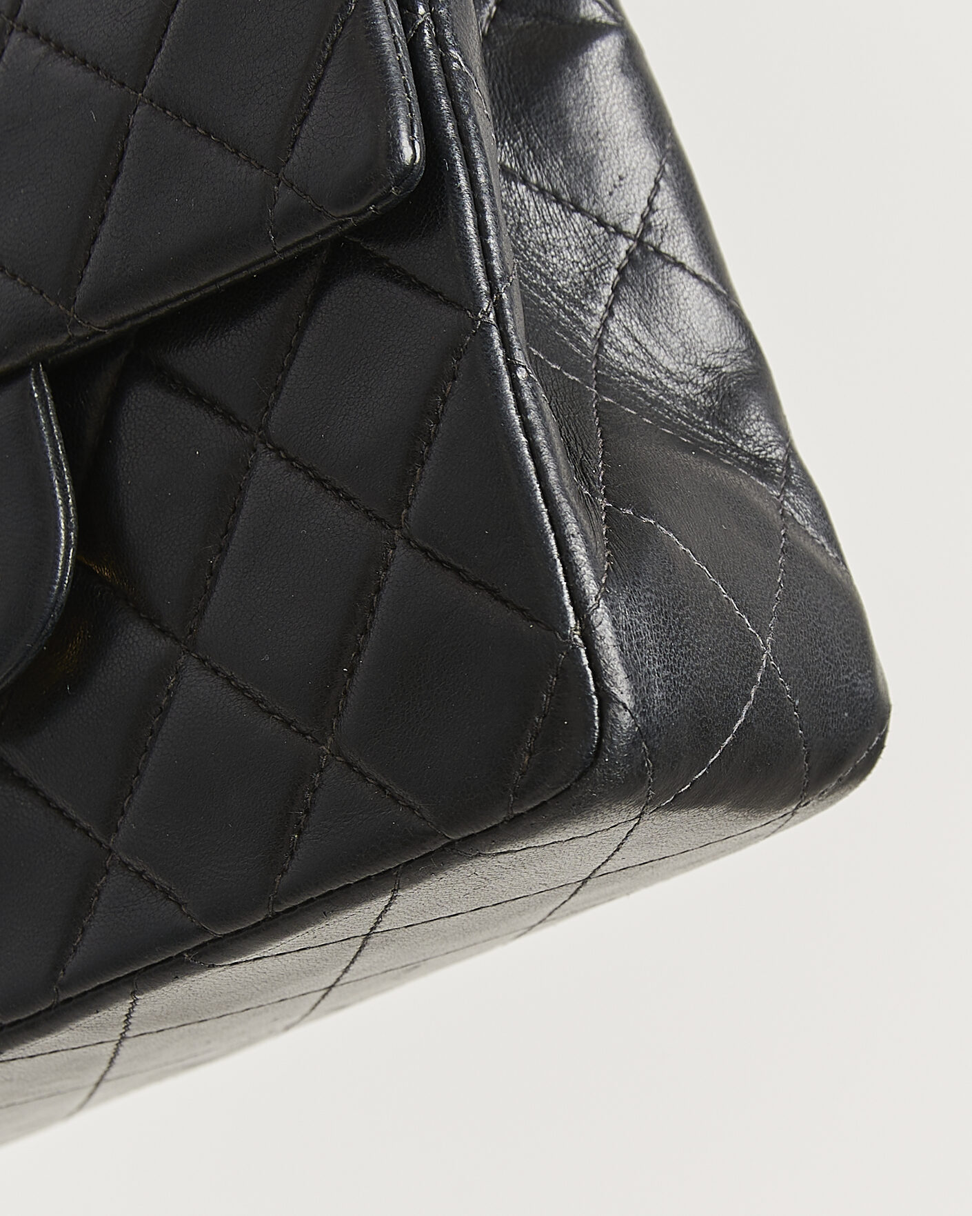 Mies | Pre-Owned & Vintage Bags | Chanel Pre-Owned | Classic Mini Single Flap Square Bag Black