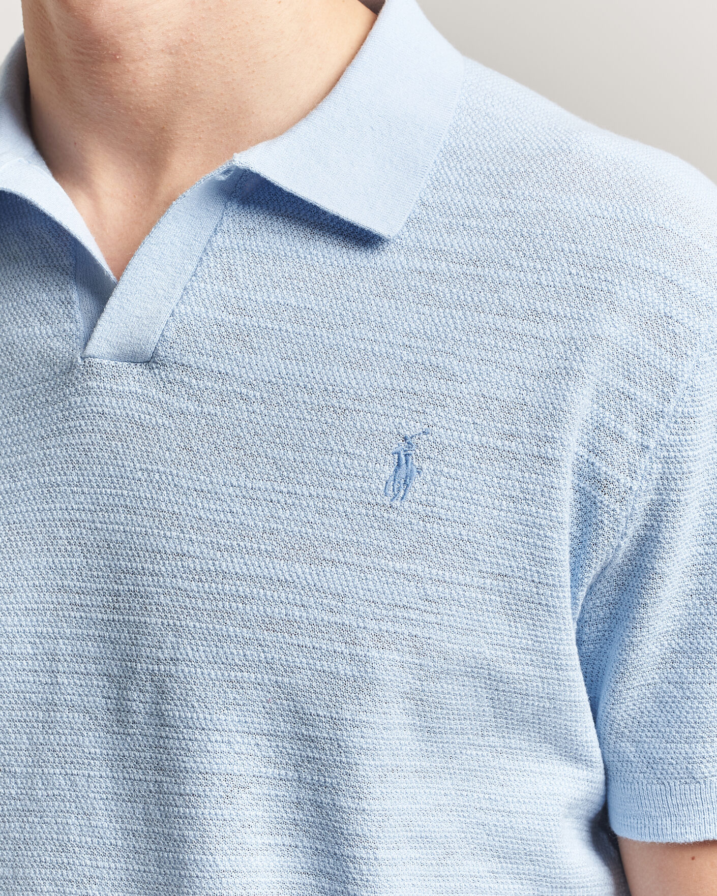 Mies | Pikeet | Polo Ralph Lauren | Cotton Blend Polo Office Blue