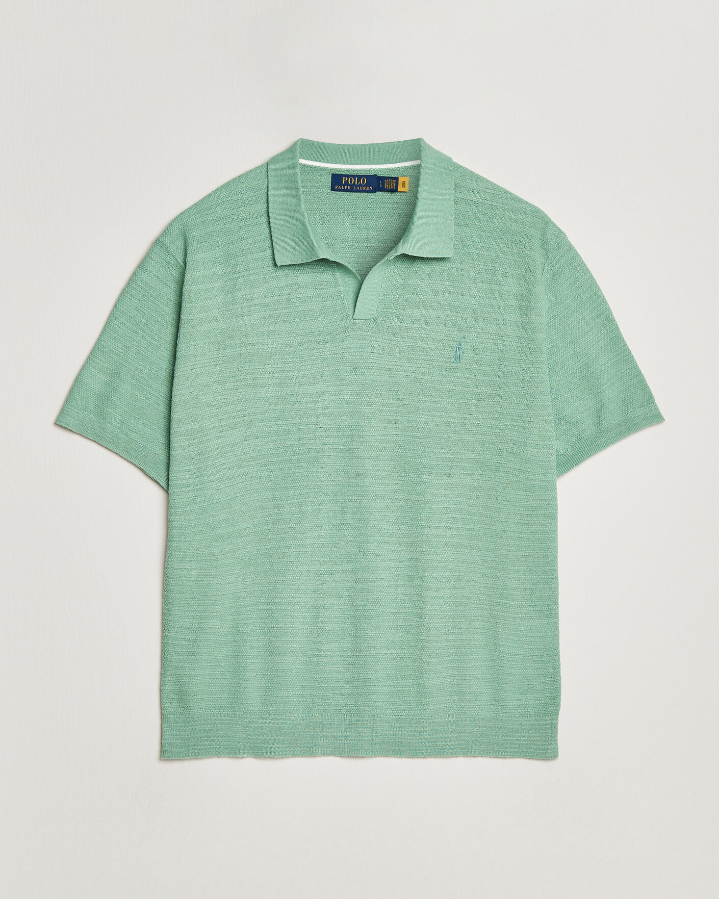 Mies | Pikeet | Polo Ralph Lauren | Cotton Blend Polo Faded Mint