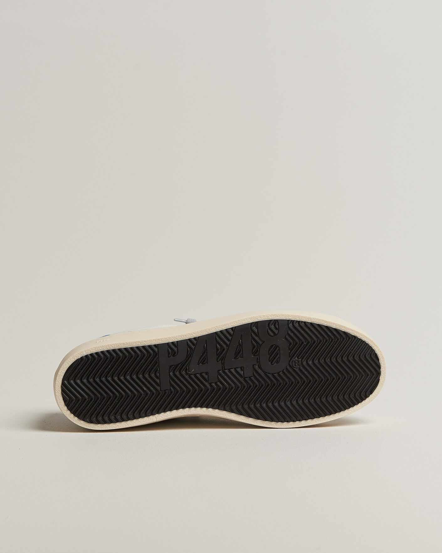 Mies | Tennarit | P448 | John Leather Sneaker White/Blue