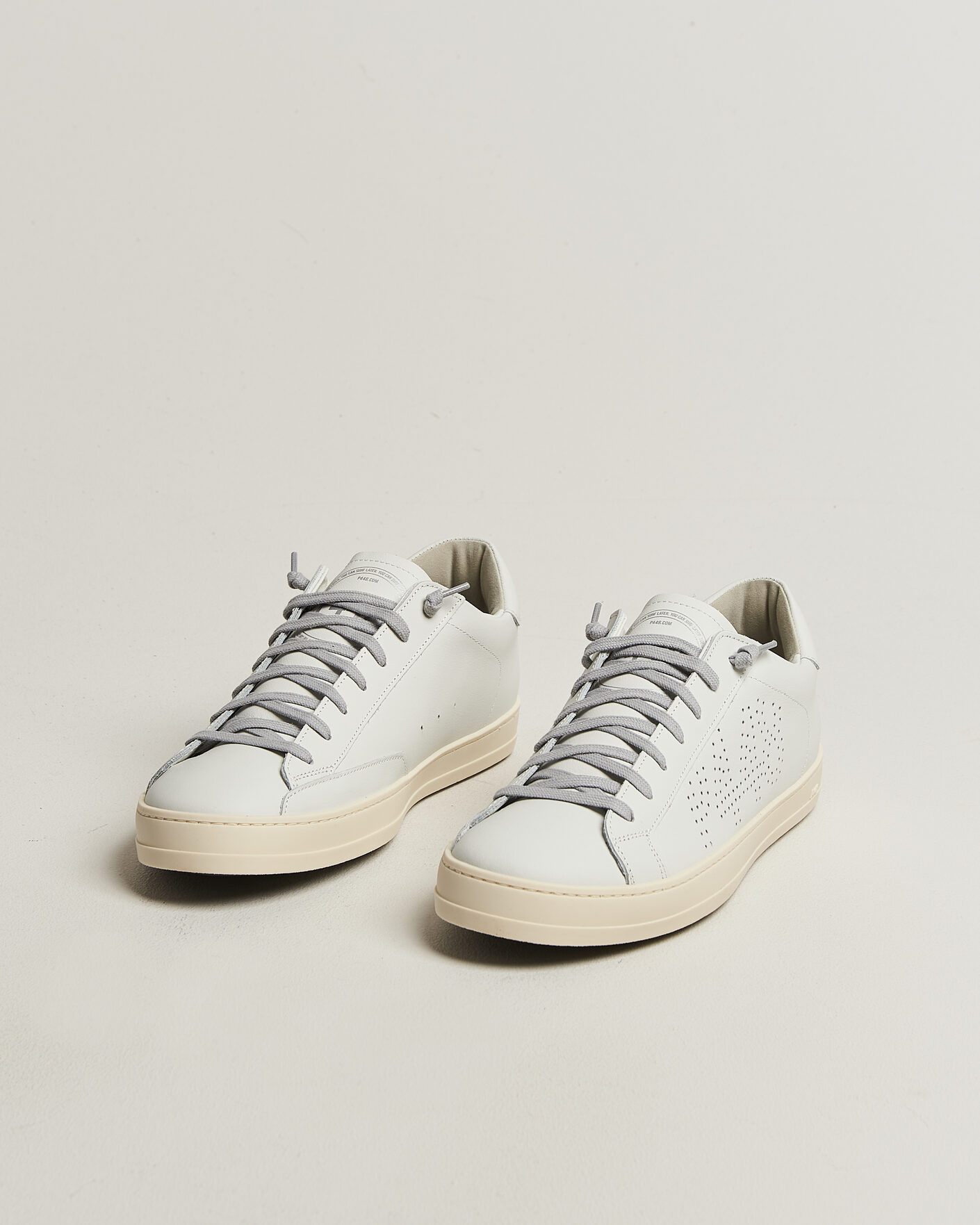 Mies | Tennarit | P448 | John Leather Sneaker White