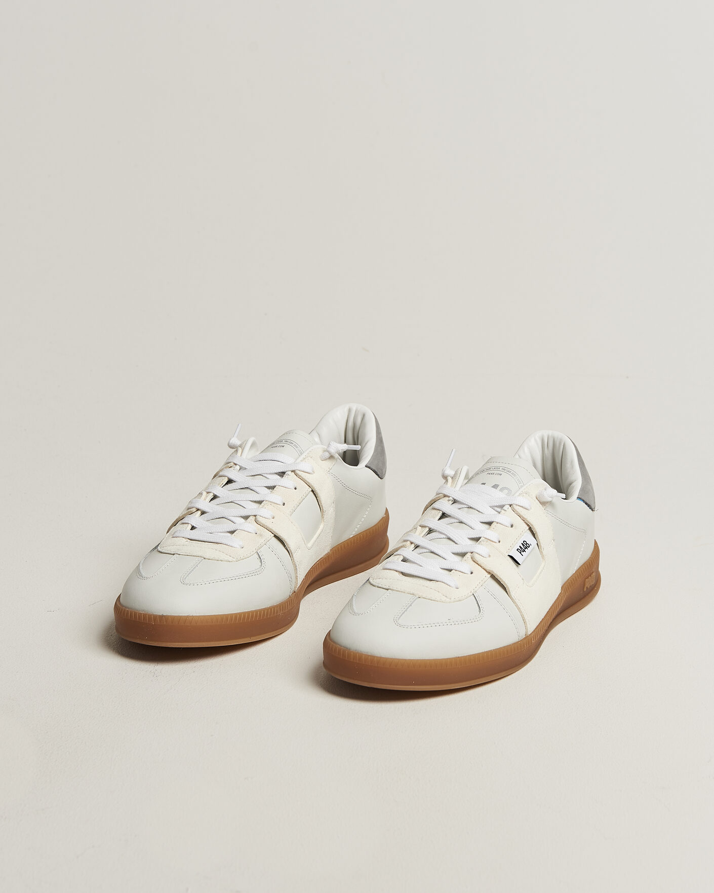 Mies | Tennarit | P448 | Monza Leather/Suede Sneaker White
