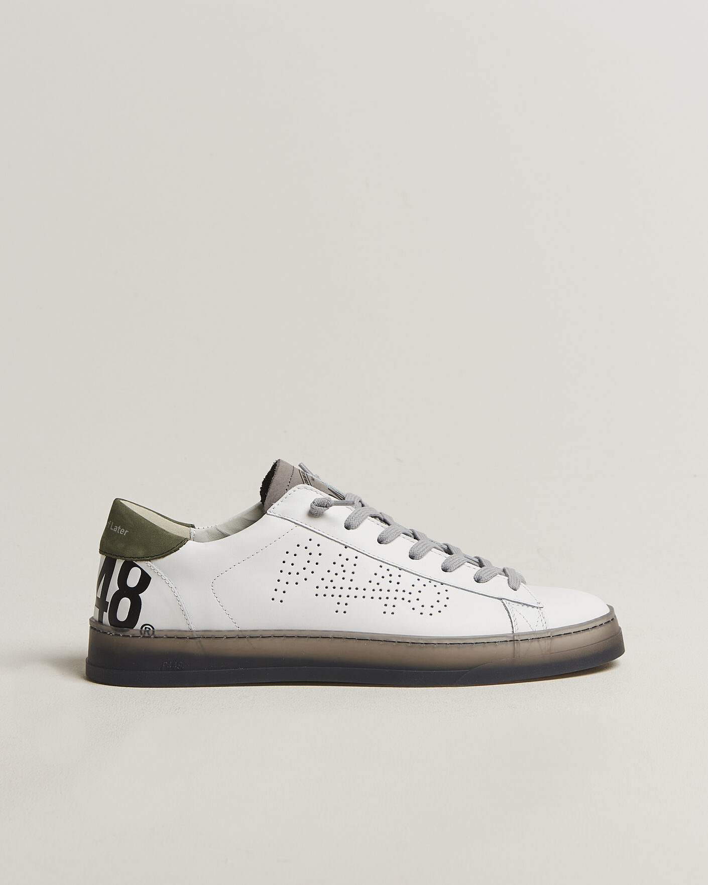 Mies | Tennarit | P448 | Jack Leather Sneaker White/Grey