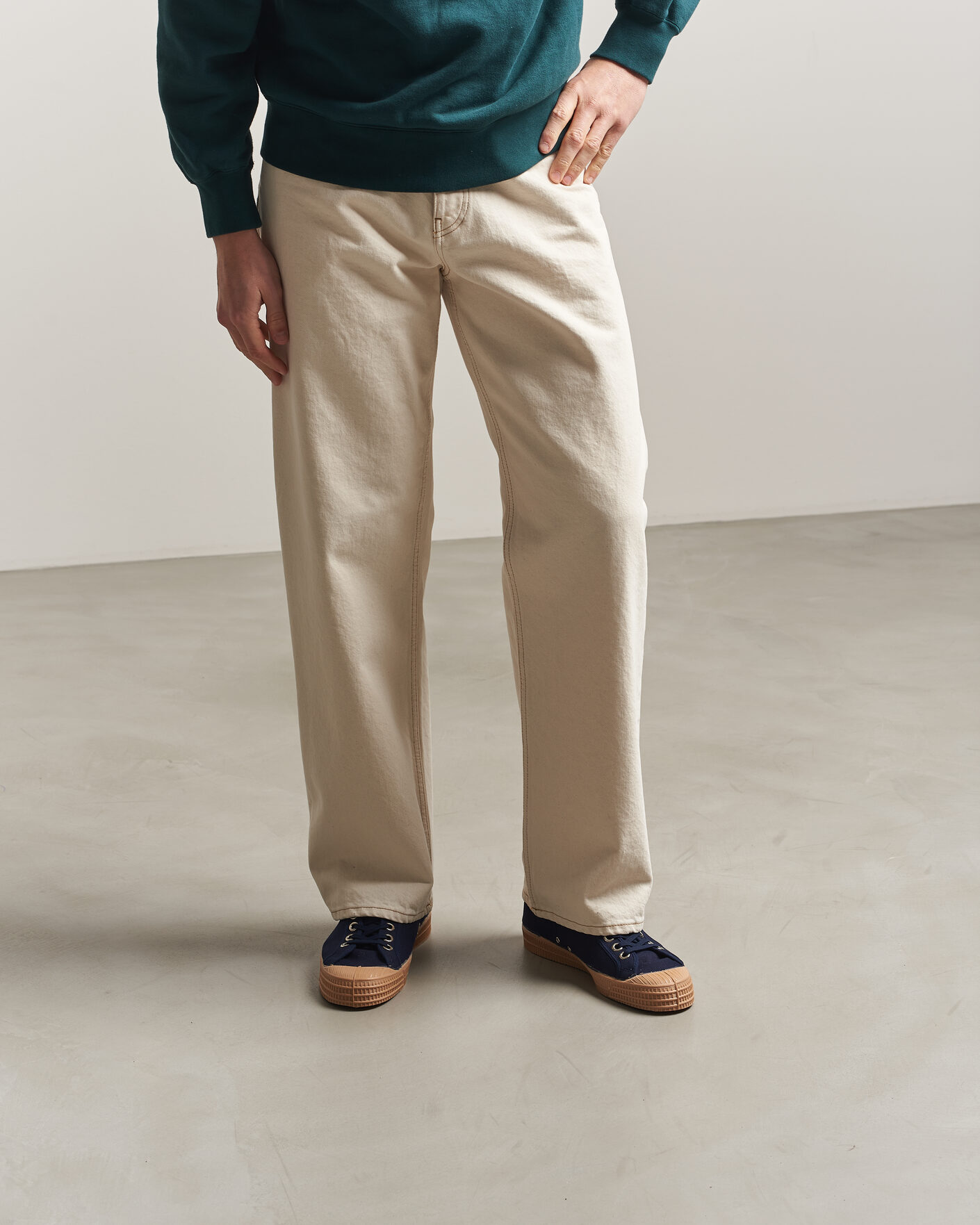 Mies | Tennarit | Novesta | Star Master Organic Cotton Sneaker Navy/Transparant