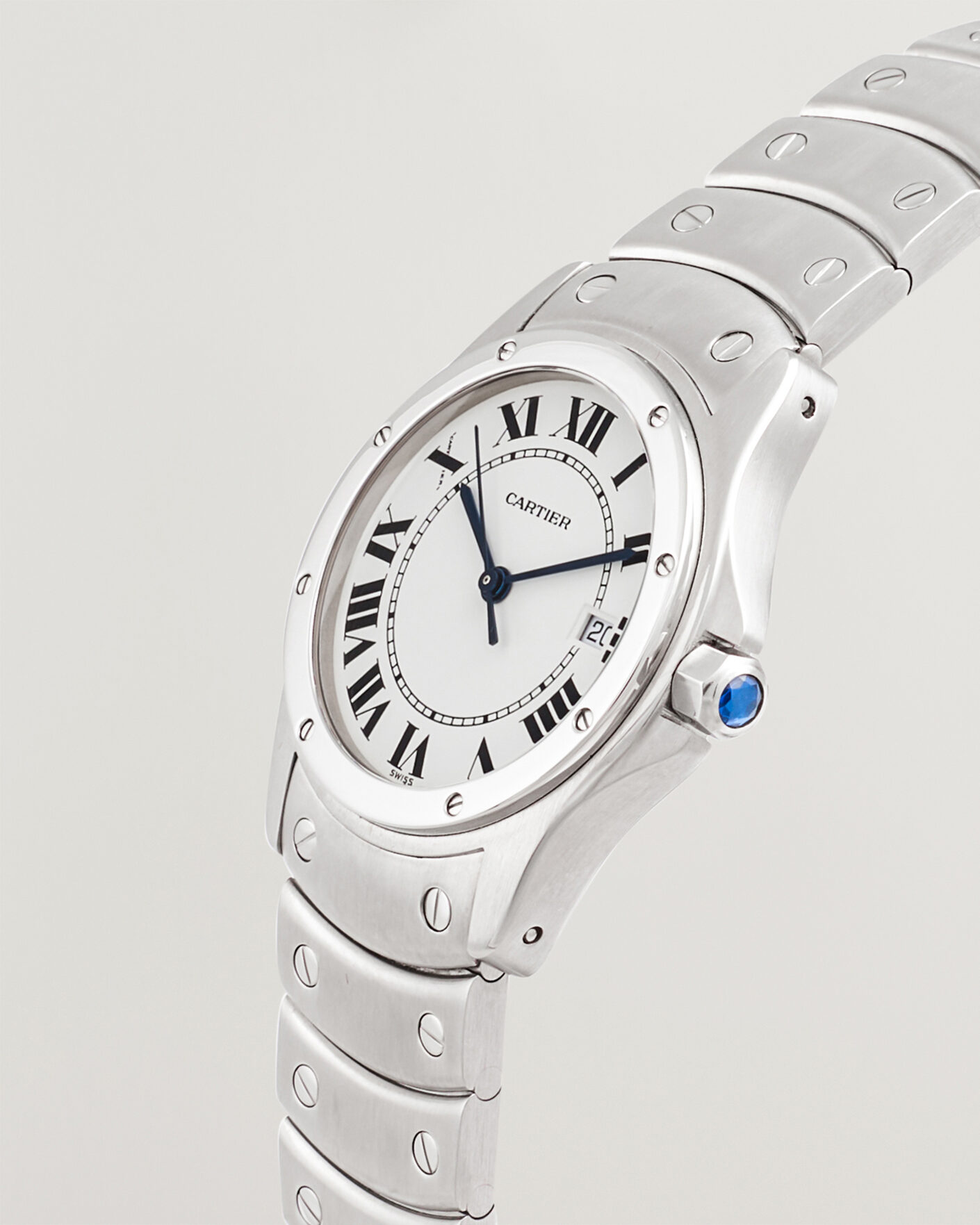 Mies | Cartier Pre-Owned Santos Ronde | Cartier Pre-Owned | Santos Ronde