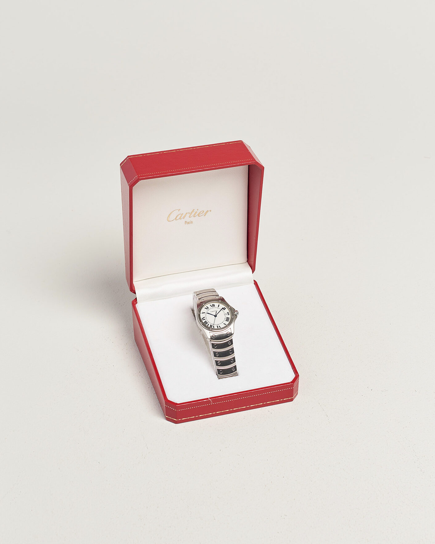 Mies | Cartier Pre-Owned Santos Ronde | Cartier Pre-Owned | Santos Ronde
