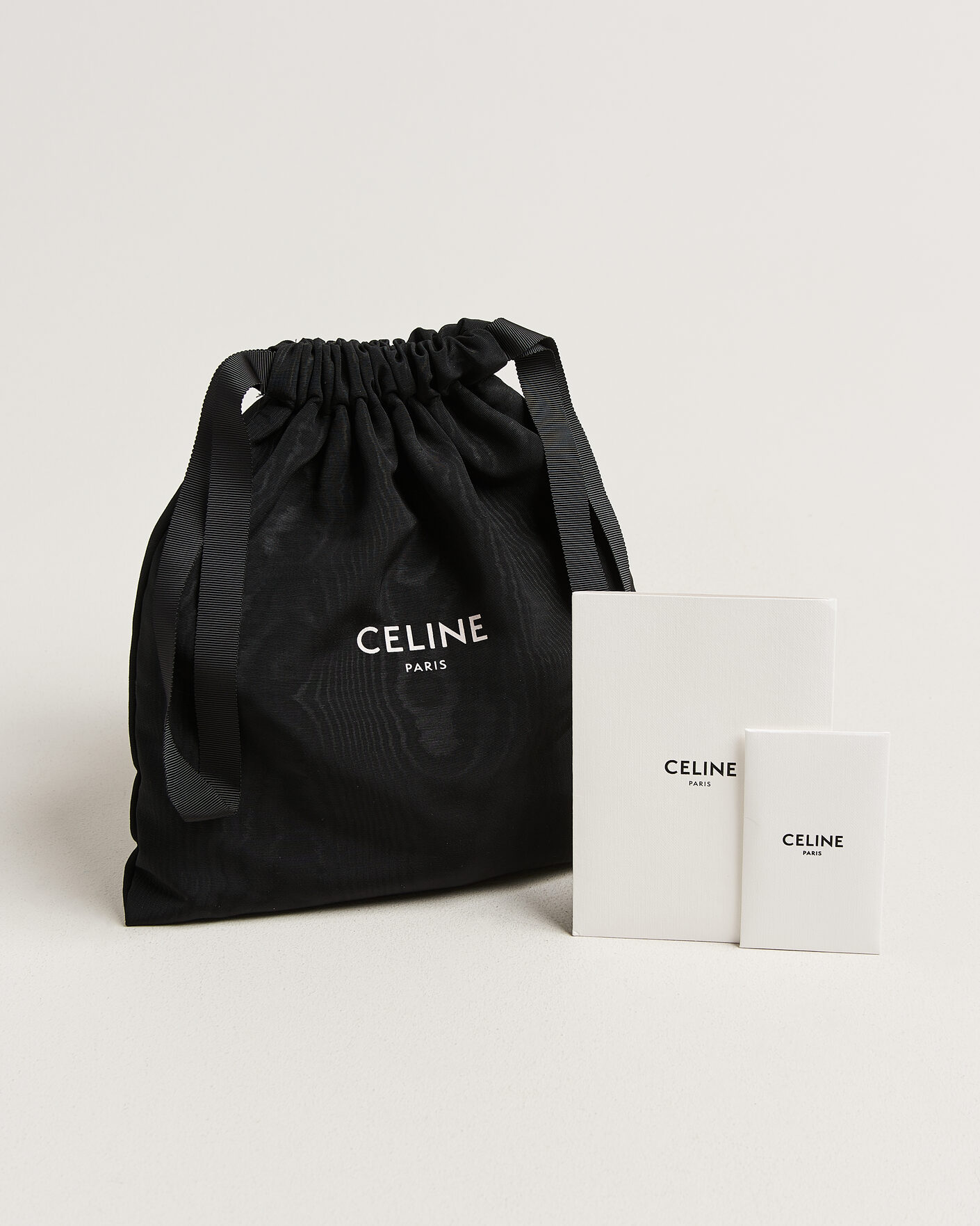 Mies | Pre-Owned & Vintage Bags | Celine Pre-Owned | Trio Bag Small Leather Grey