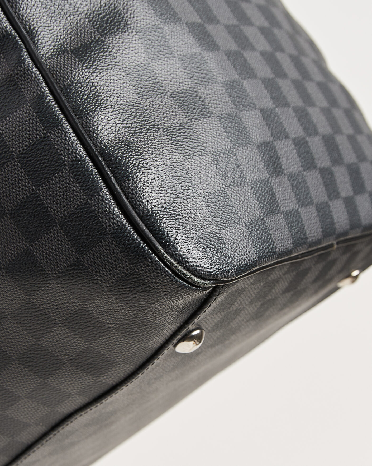 Mies | Pre-Owned & Vintage Bags | Louis Vuitton Pre-Owned | Roadster 50 Damier Graphite