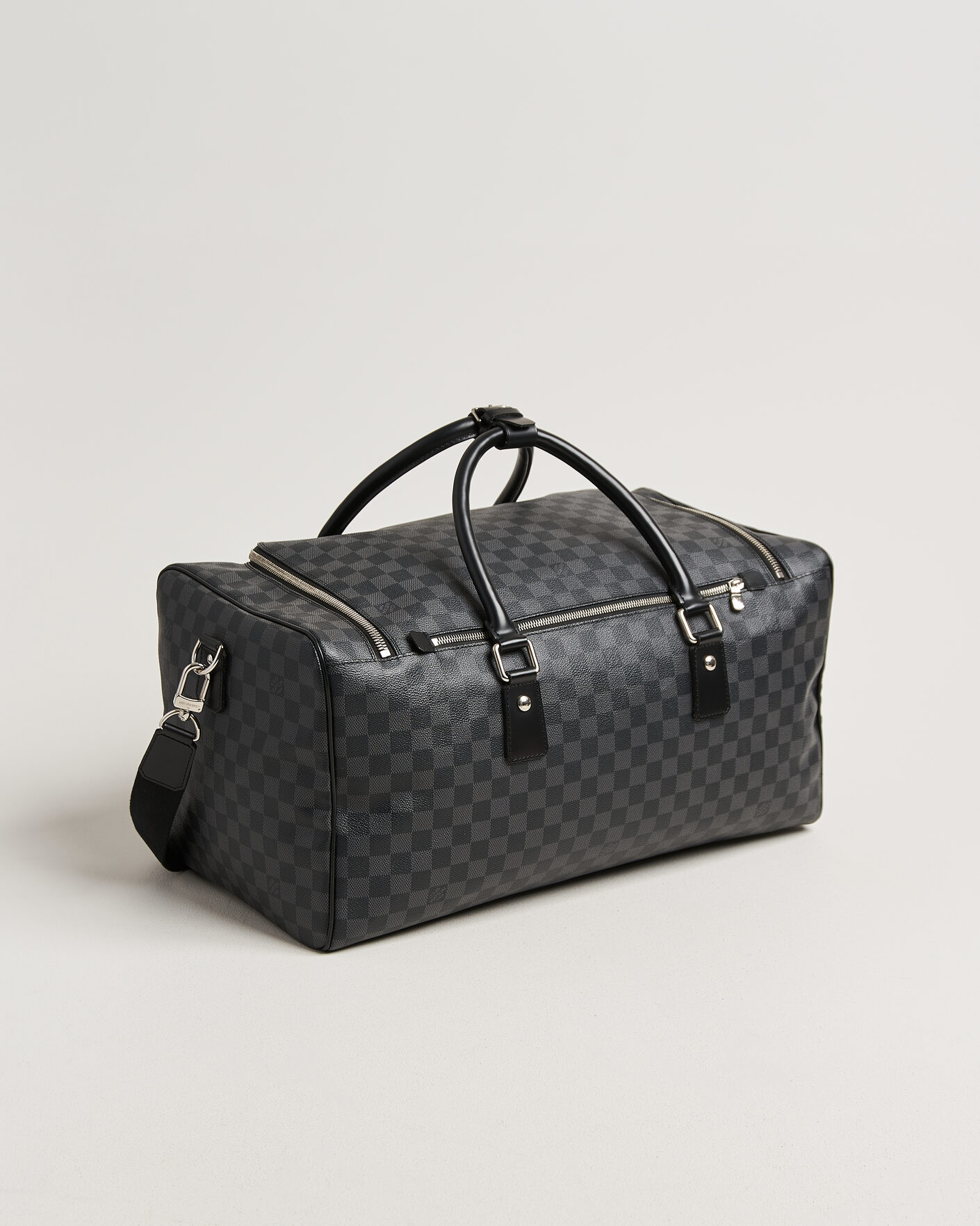 Mies | Pre-Owned & Vintage Bags | Louis Vuitton Pre-Owned | Roadster 50 Damier Graphite