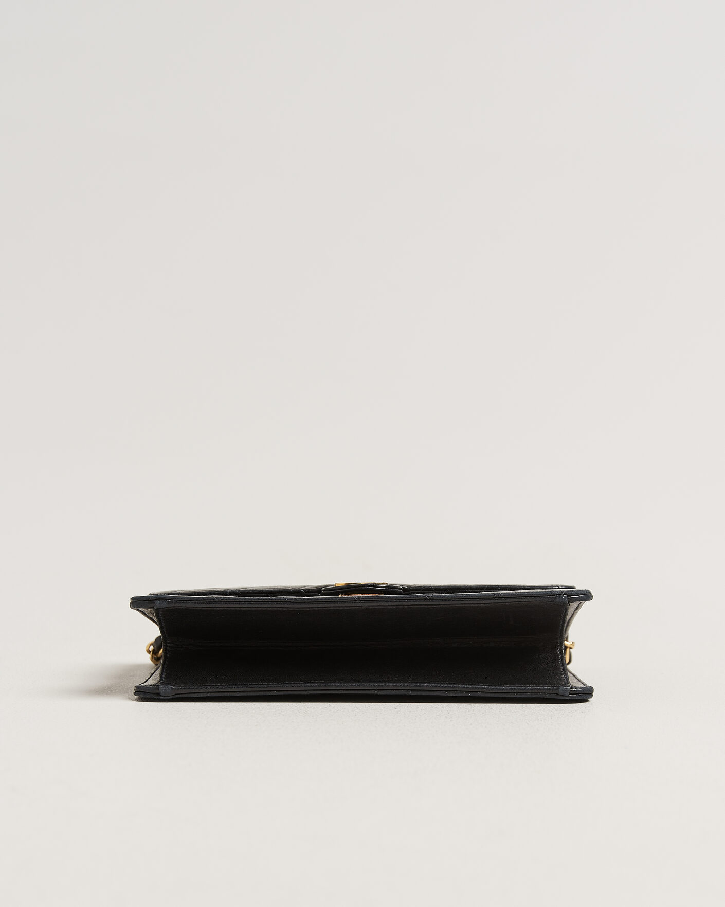 Mies | Pre-Owned & Vintage Bags | Chanel Pre-Owned | Single Flap Bag Black