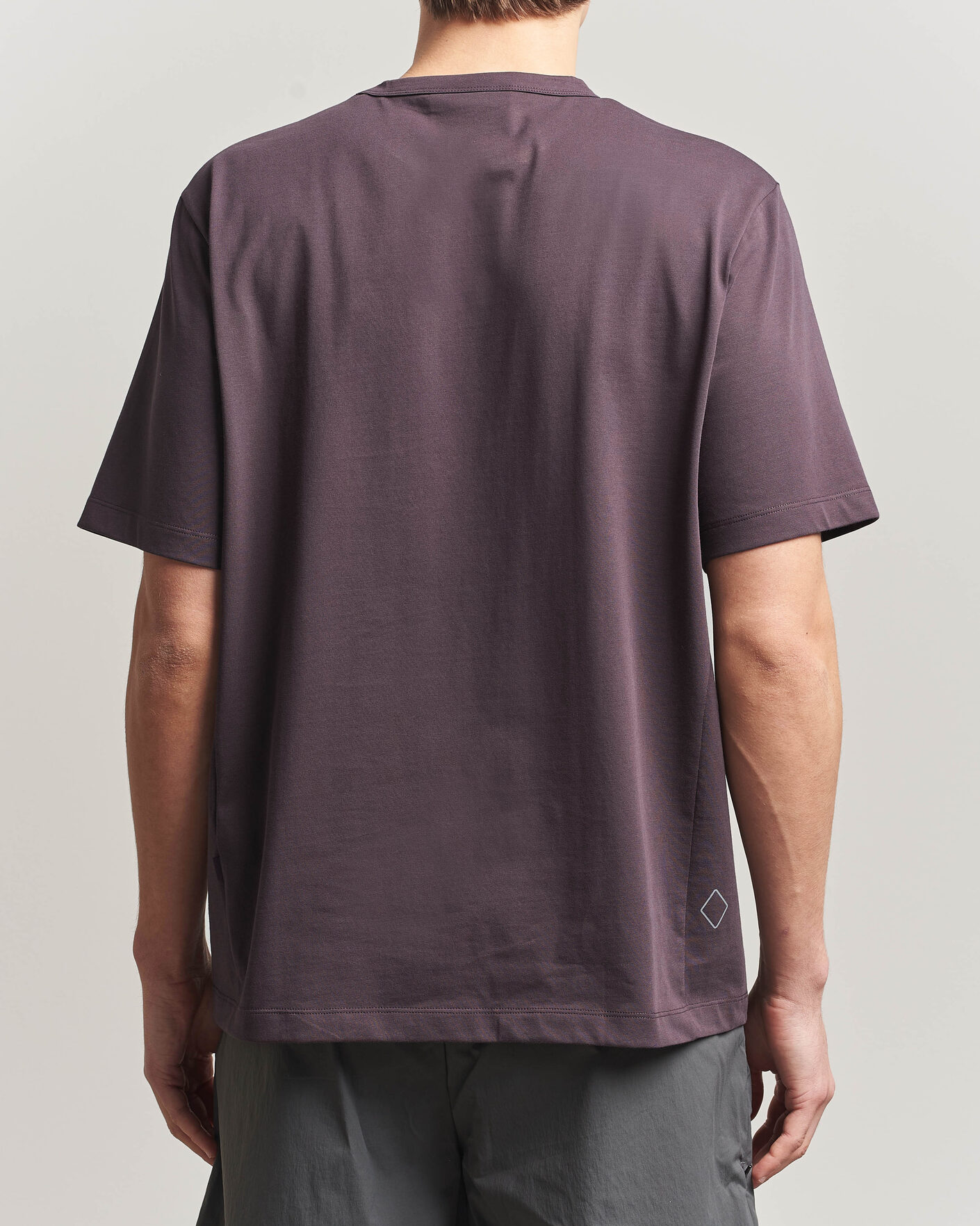 Mies | T-paidat | Pas Normal Studios | Off Race Cotton Tech T-Shirt Dark Purple
