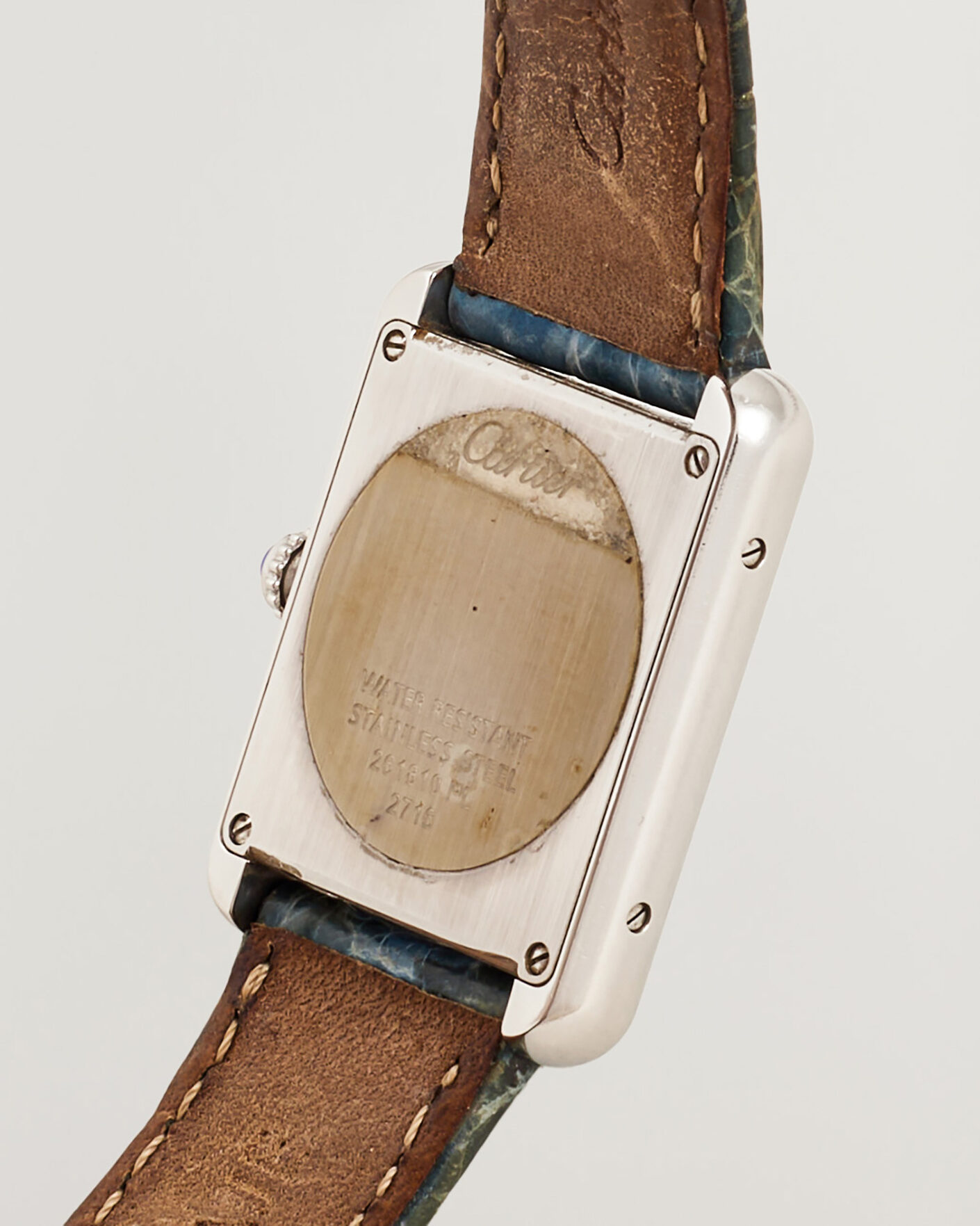 Mies | Pre-Owned & Vintage Watches | Cartier Pre-Owned | Tank Solo 