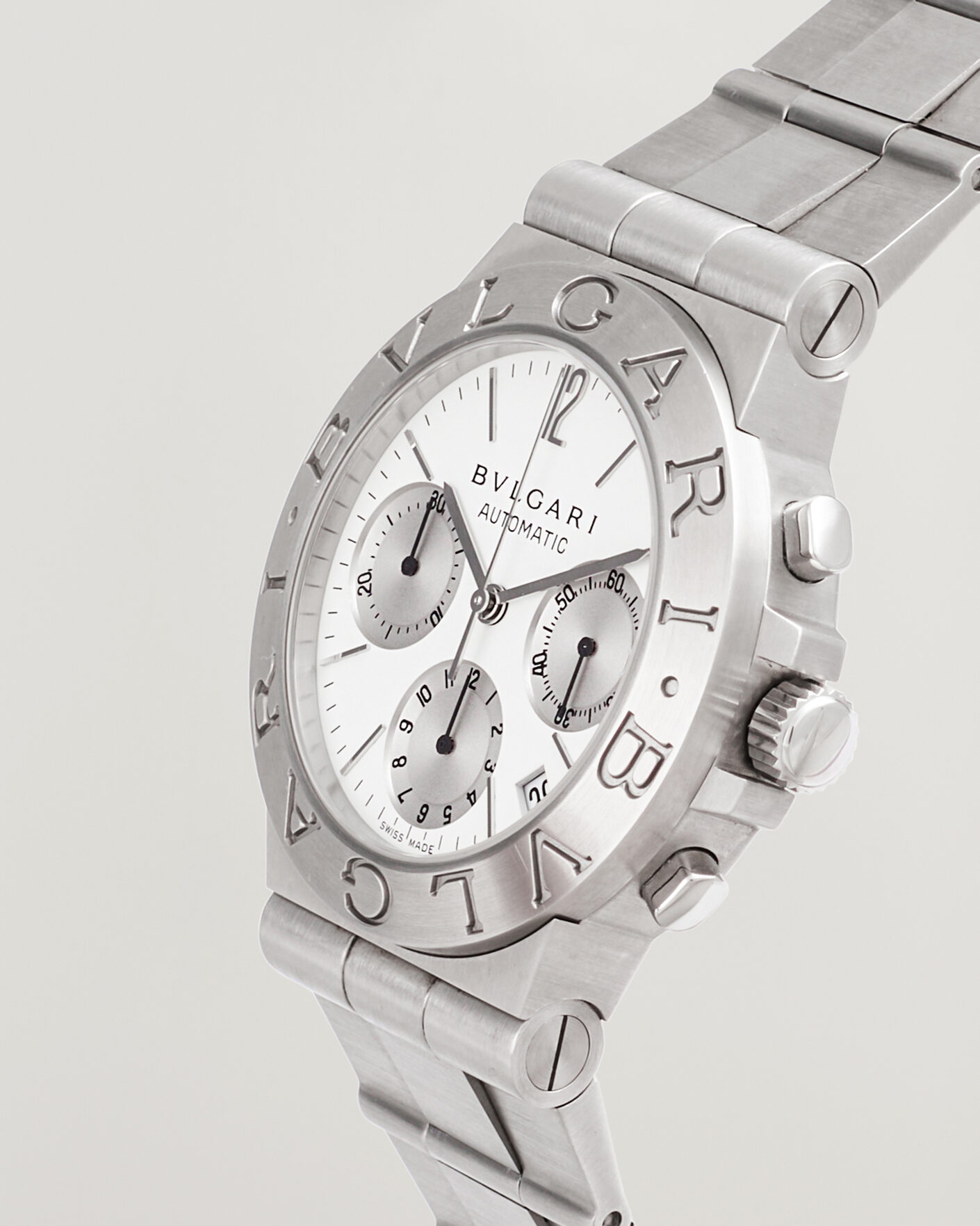 Mies | Pre-Owned & Vintage Watches | Bvlgari Pre-Owned | Diagono Chrono  