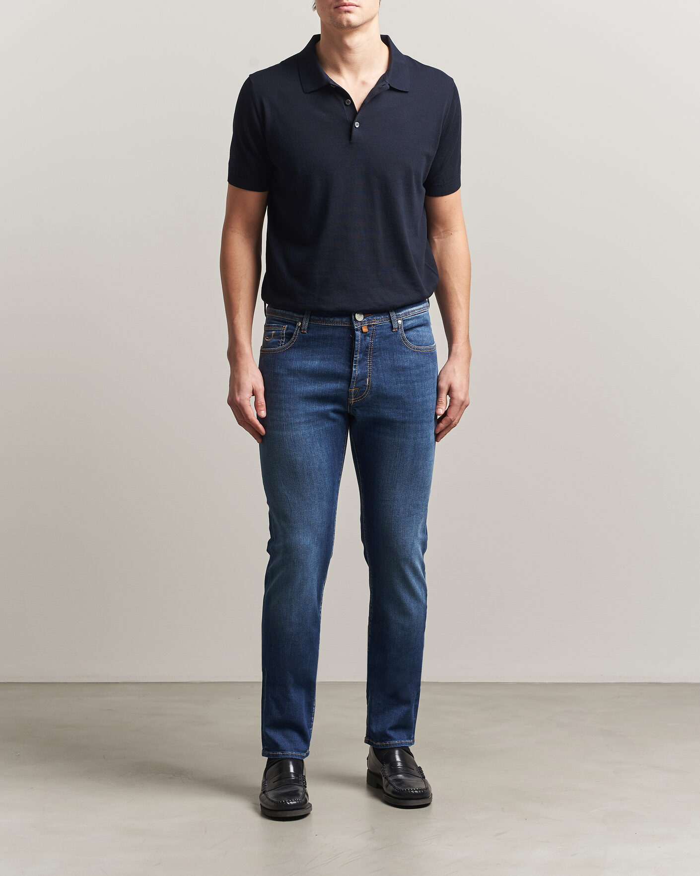 Mies | Housut | Jacob Cohën | Bard Slim Fit Super Stretch Jeans Medium Vintage