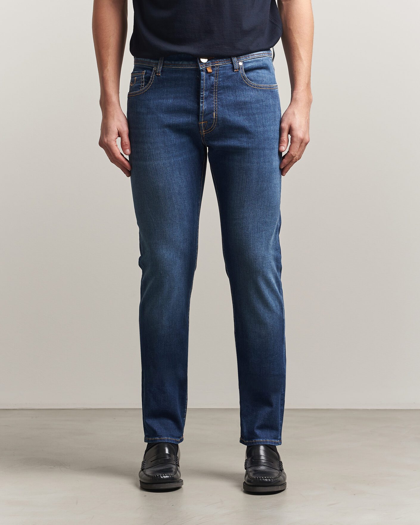 Mies | Housut | Jacob Cohën | Bard Slim Fit Super Stretch Jeans Medium Vintage