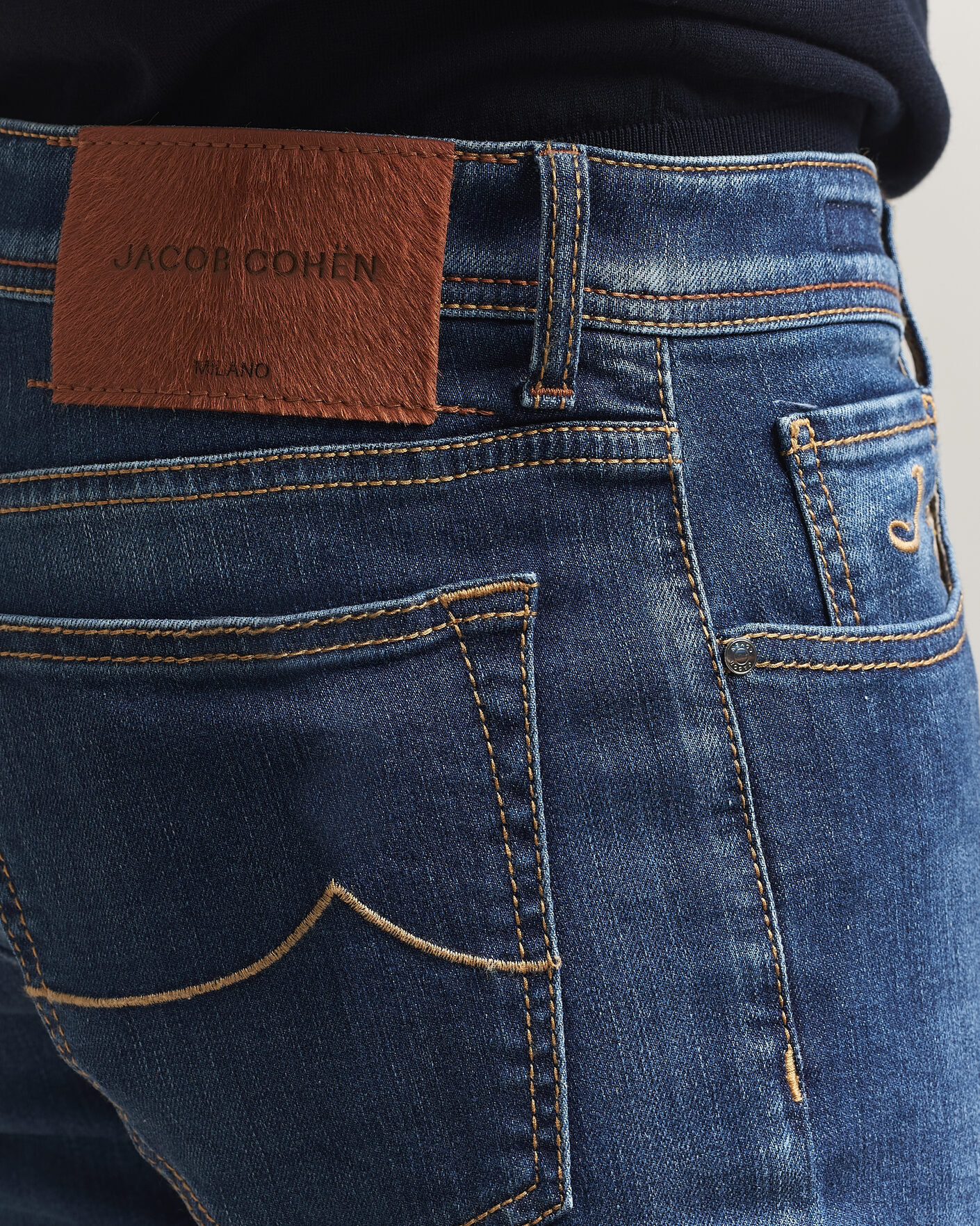 Mies | Housut | Jacob Cohën | Bard Slim Fit Super Stretch Jeans Medium Vintage