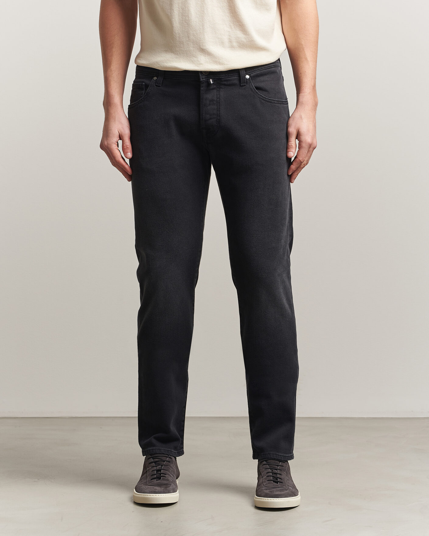 Mies | Housut | Jacob Cohën | Nick Slim Fit Power Stretch Jeans Medium Black Wash