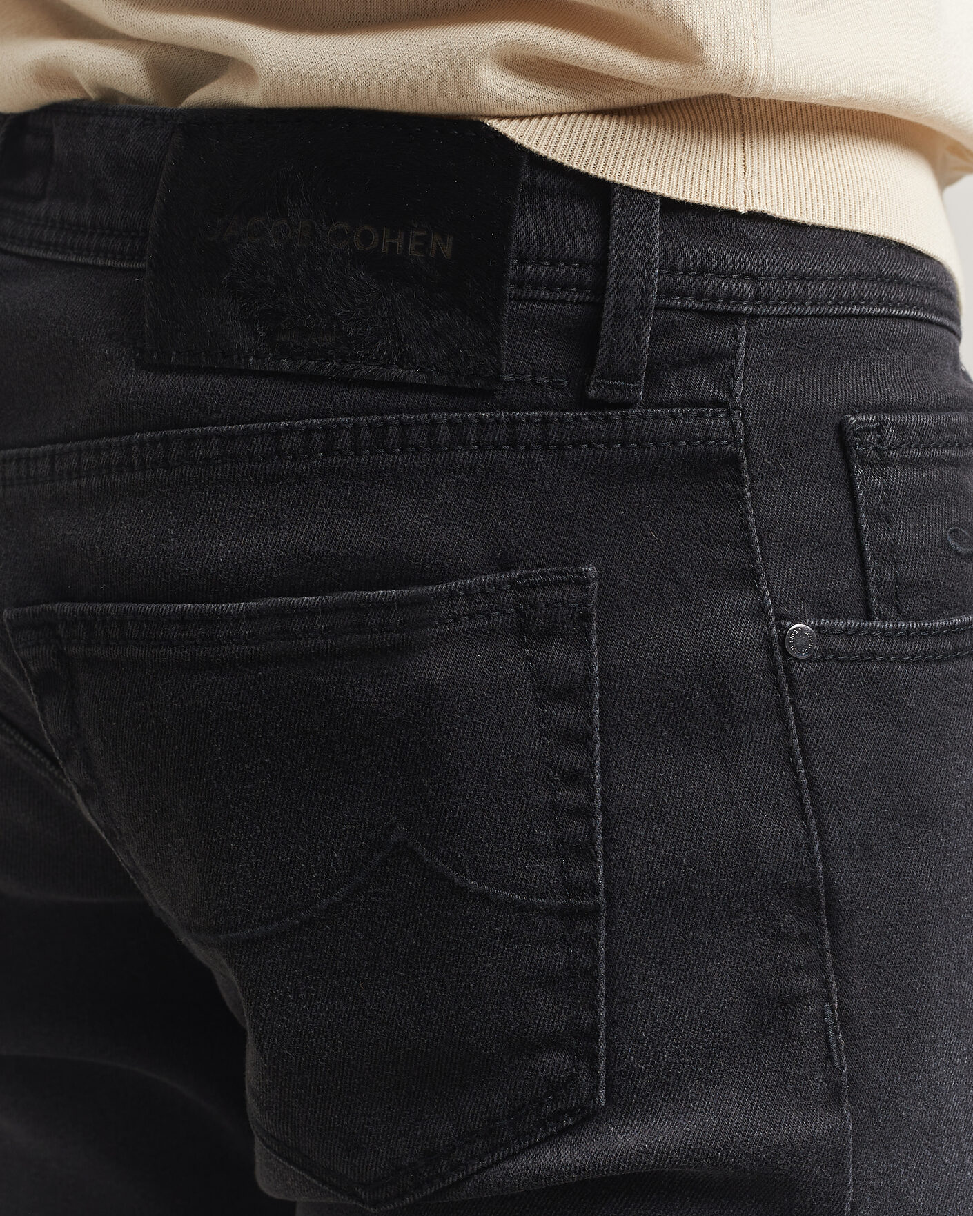 Mies | Housut | Jacob Cohën | Nick Slim Fit Power Stretch Jeans Medium Black Wash