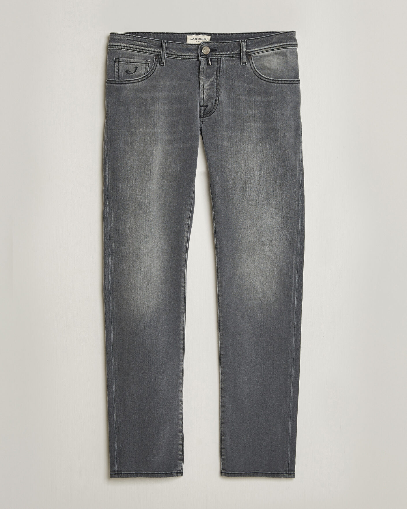 Mies | Housut | Jacob Cohën | Nick Slim Fit Power Stretch Jeans Light Black Wash
