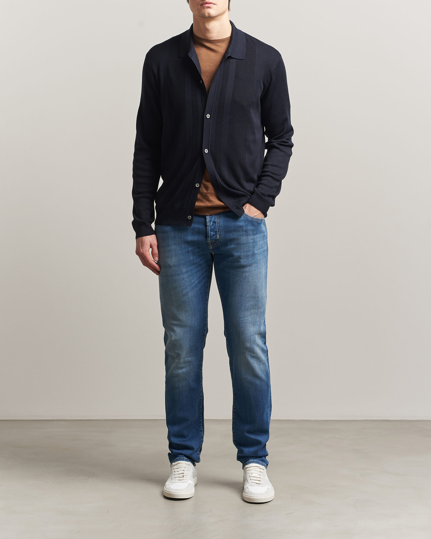Mies | Housut | Jacob Cohën | Nick Slim Fit Super Stretch Jeans Light Vintage
