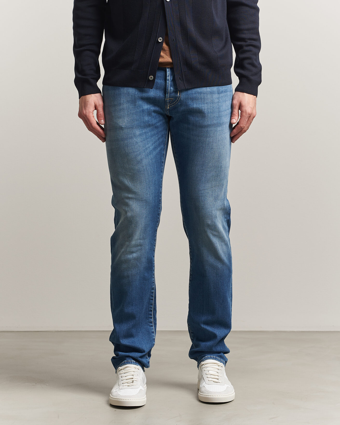 Mies | Housut | Jacob Cohën | Nick Slim Fit Super Stretch Jeans Light Vintage