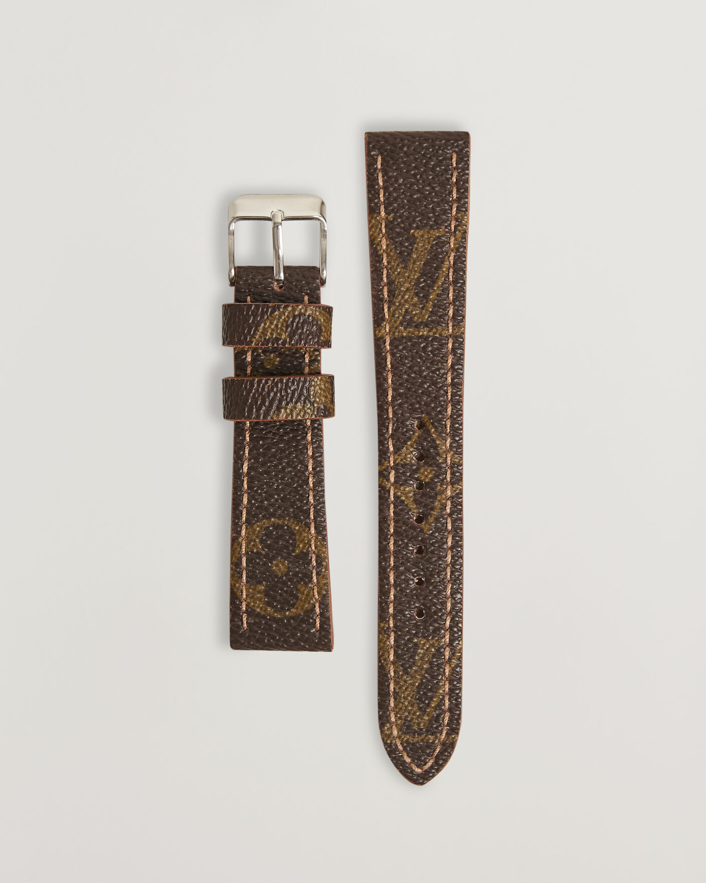 Mies | Kellonrannekkeet | Care with Carl | Watch Strap Remade Louis Vuitton 20/16 mm Monogram