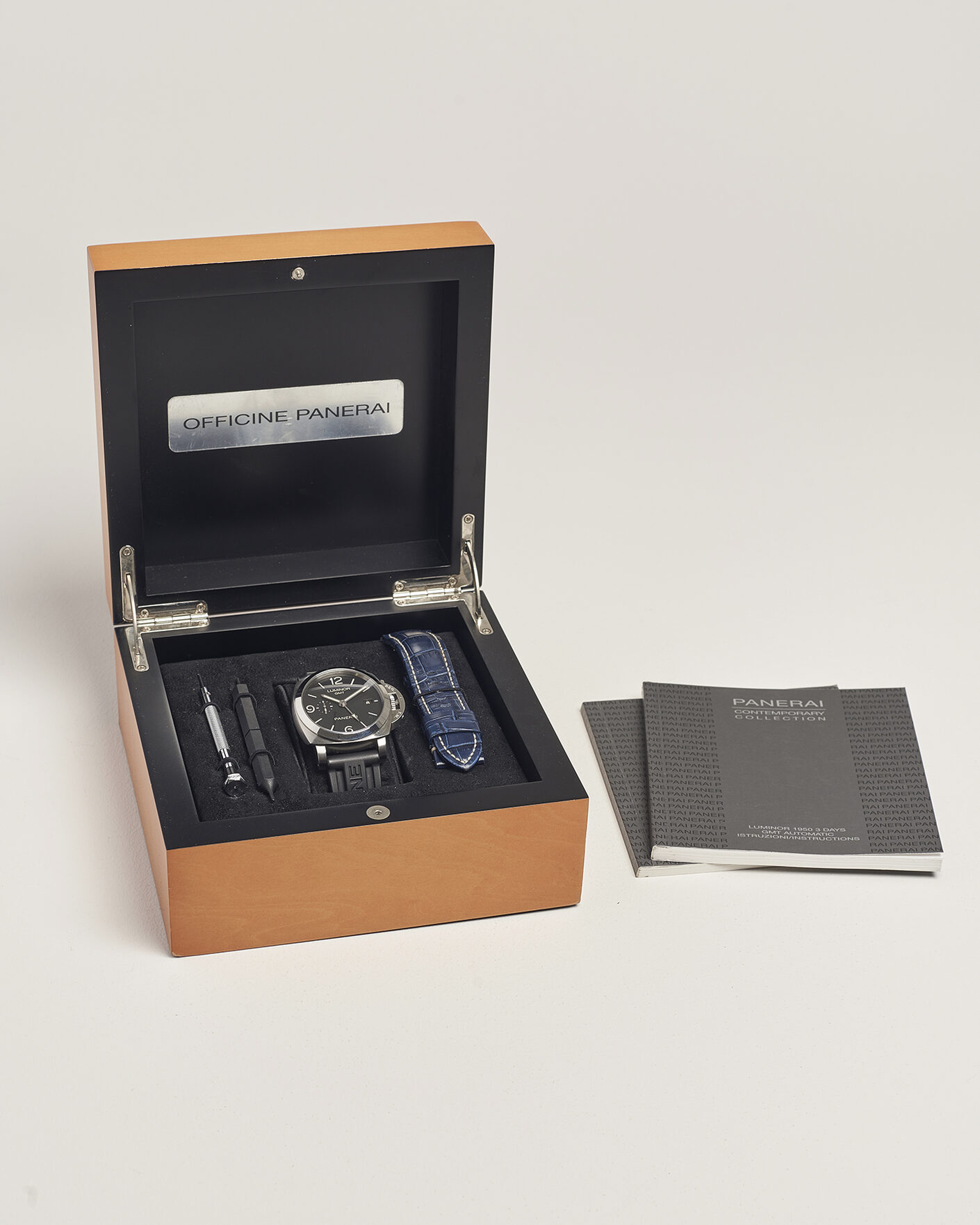 Mies | Pre-Owned & Vintage Watches | Panerai Pre-Owned | Luminor 44 1950 GMT