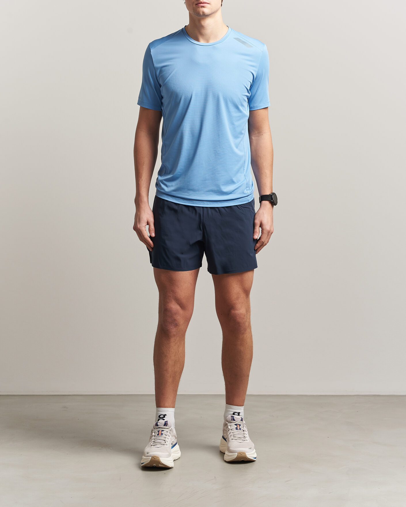 Mies | T-paidat | SOAR Running | Tech Tee Blue
