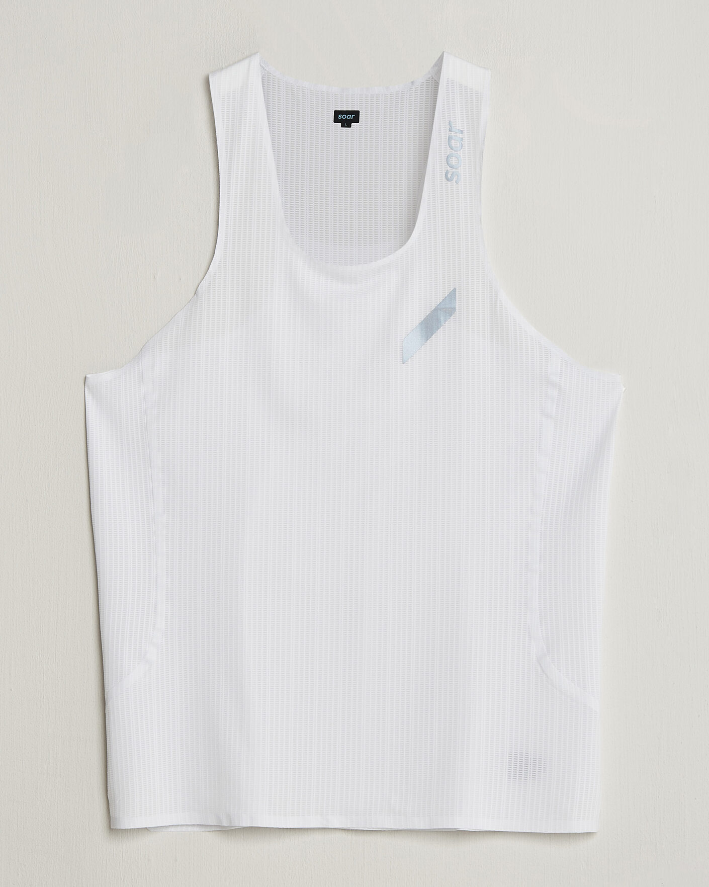 Mies | T-paidat | SOAR Running | Race Vest White