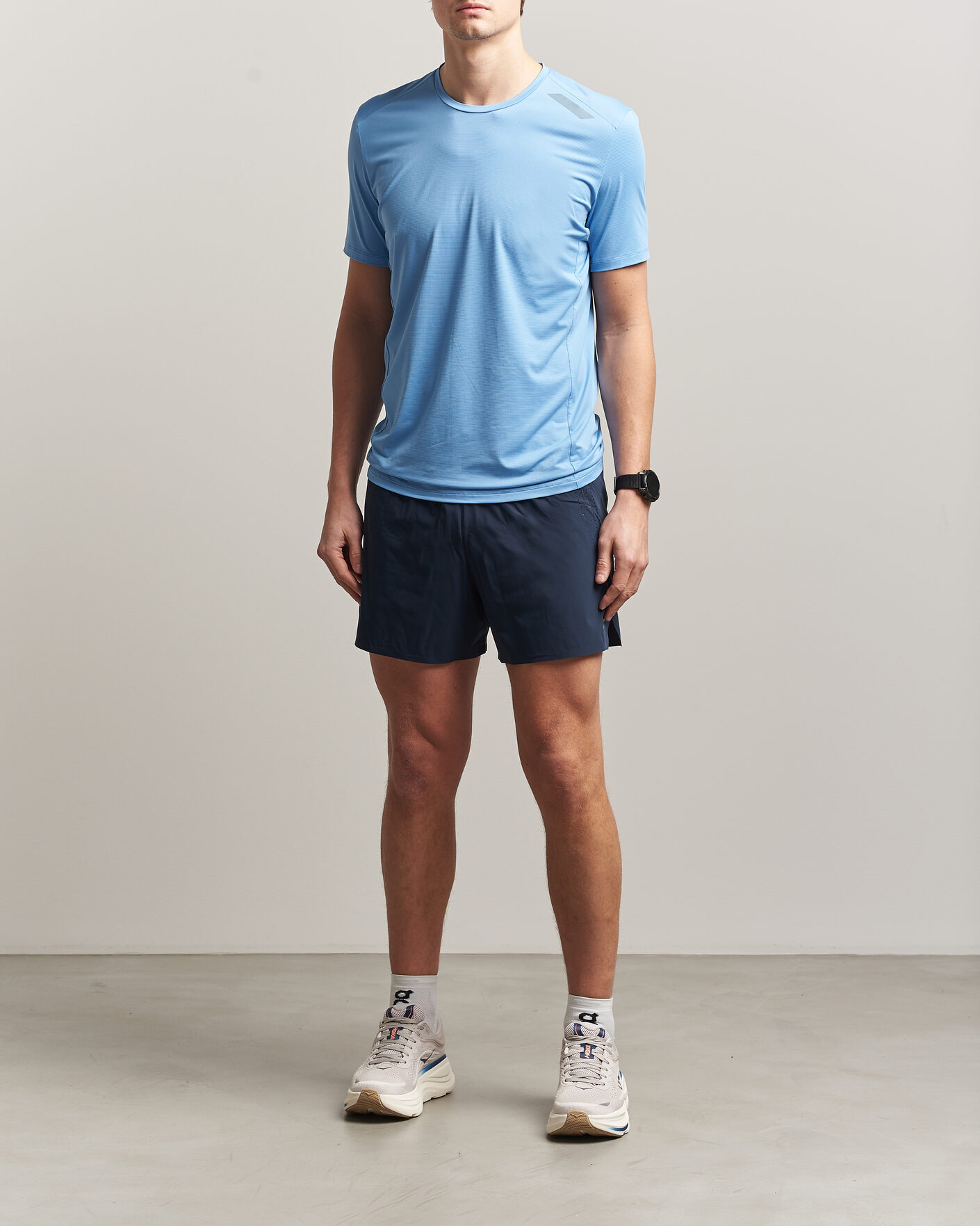 Mies | Shortsit | SOAR Running | Run Short Navy