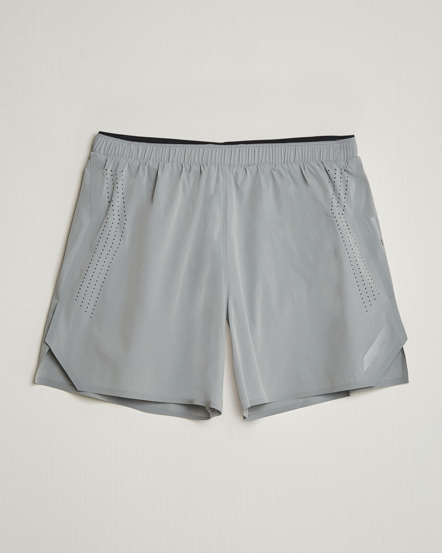 Mies | Shortsit | SOAR Running | Run Short Silver Grey