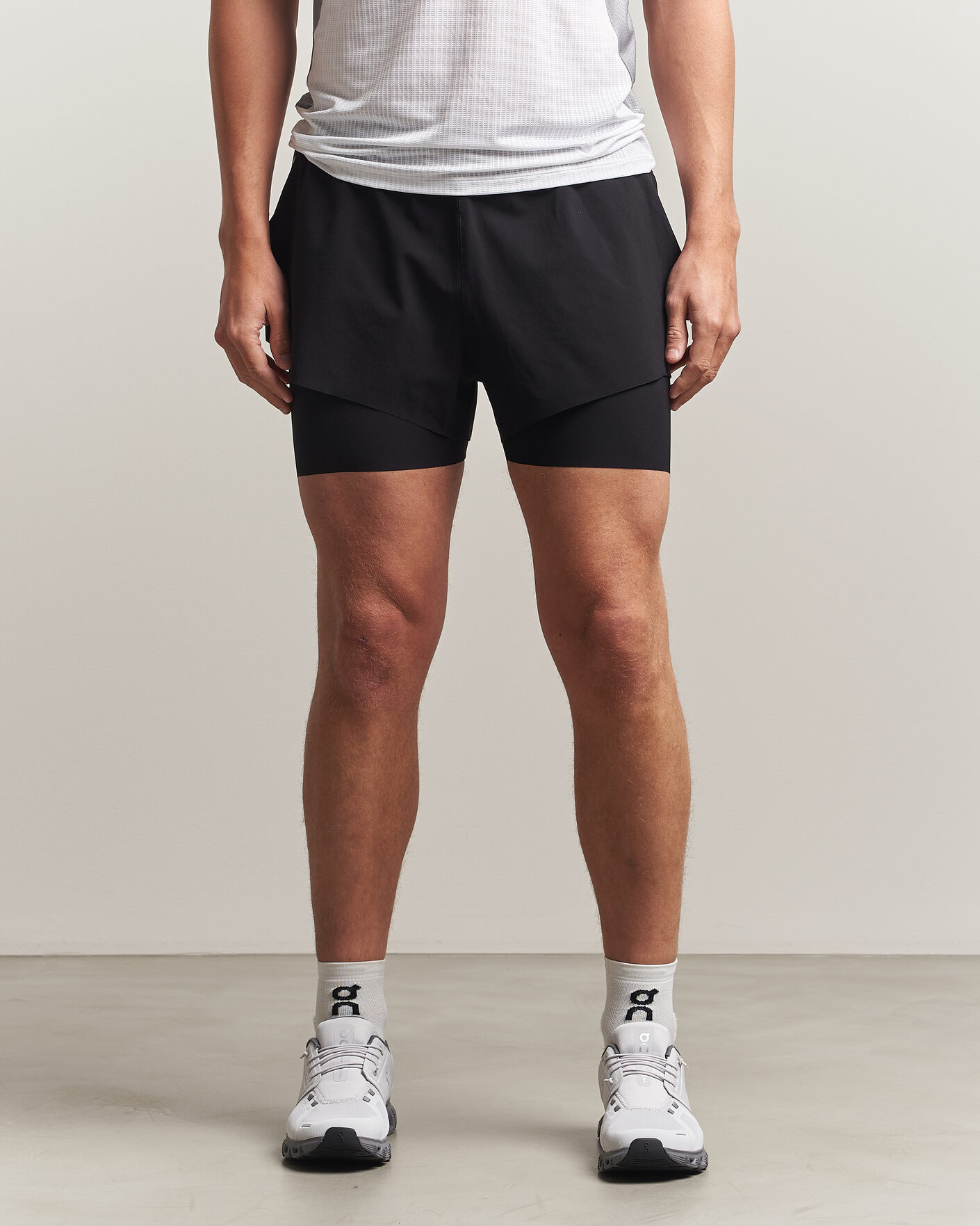 Mies | Shortsit | SOAR Running | Trail Shorts Black