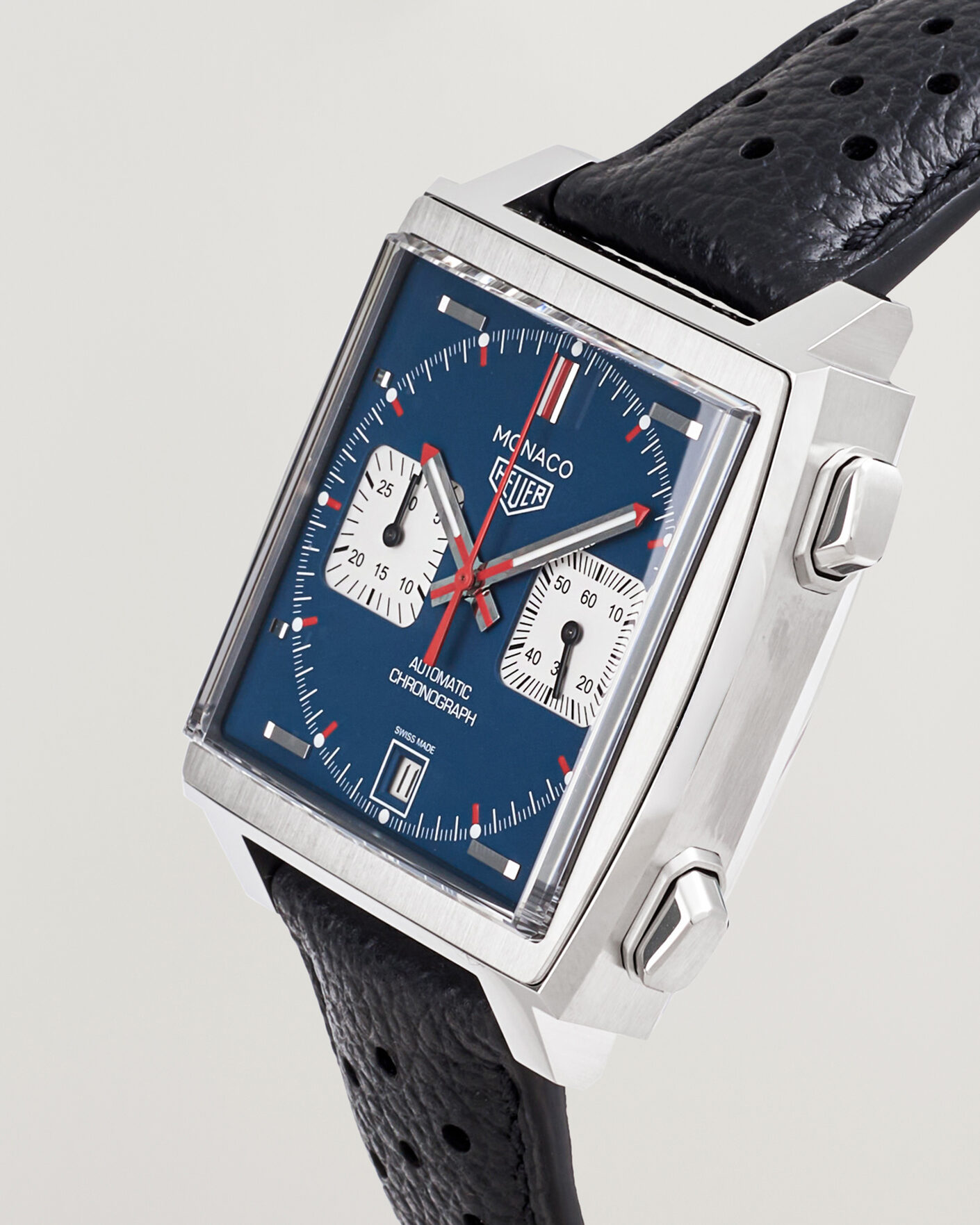 Mies | Pre-Owned & Vintage Watches | Tag Heuer Pre-Owned | Monaco Steve McQueen Edition 