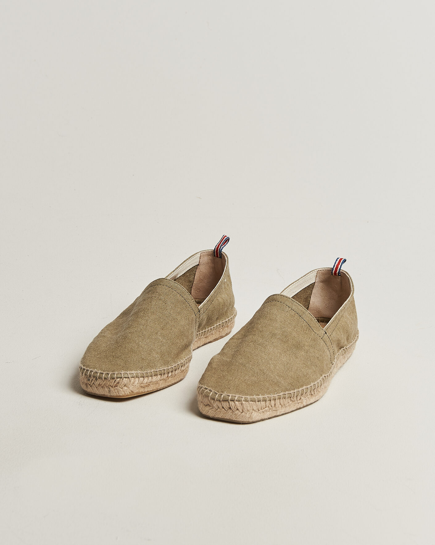 Mies | Espadrillot | Castañer | Pablo Washed Canvas Espadrilles Laurel Green