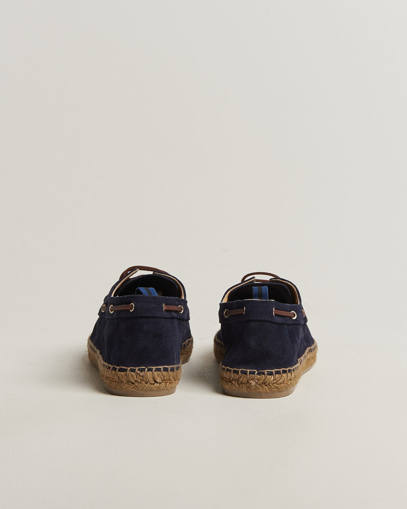 Mies | Espadrillot | Castañer | Nemo Casual Suede Boat Shoe Azul Oscuro