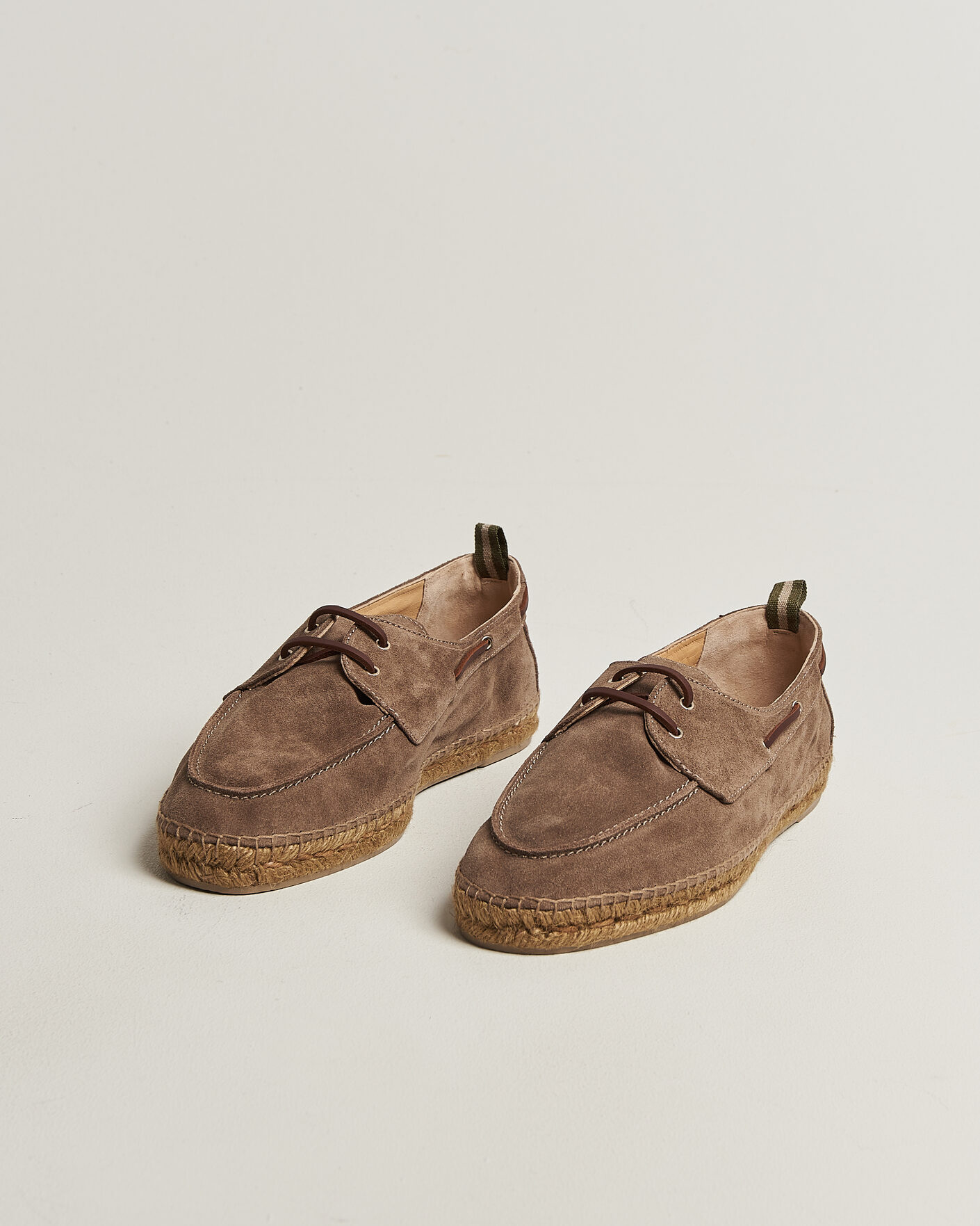 Mies | Espadrillot | Castañer | Nemo Casual Suede Boat Shoe Topo