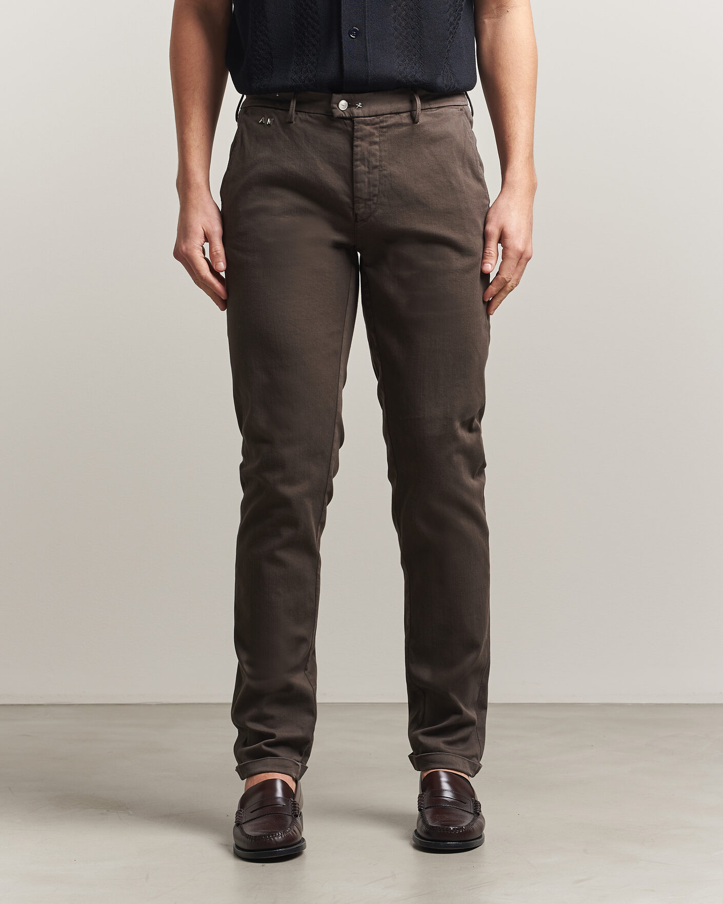 Mies | Housut | Tramarossa | Luis Superstrech Cotton Chino Coffee