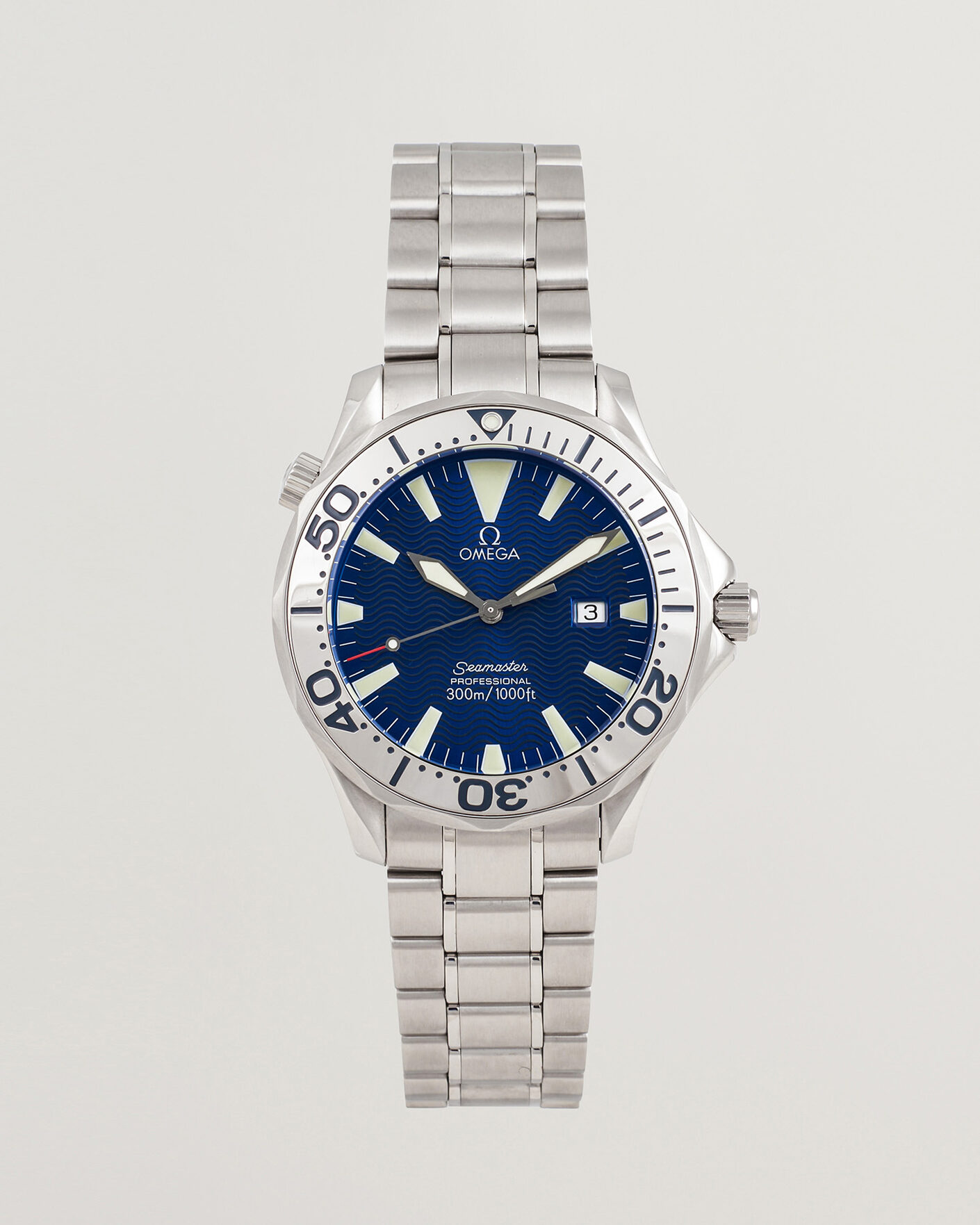 Mies | Omega Pre-Owned Seamaster 300M SMP Electric Blue | Omega Pre-Owned | Seamaster 300M SMP Electric Blue