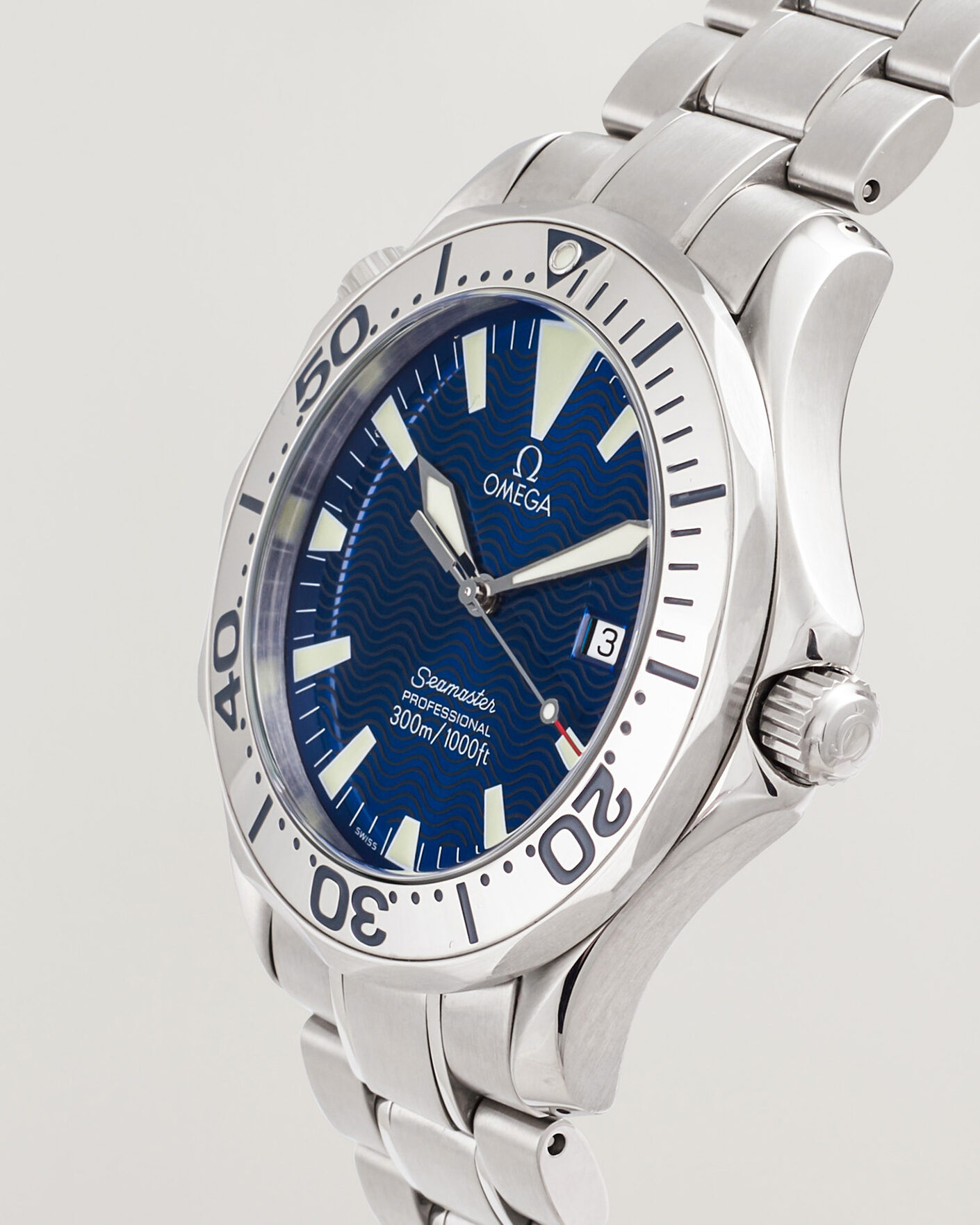 Mies | Omega Pre-Owned Seamaster 300M SMP Electric Blue | Omega Pre-Owned | Seamaster 300M SMP Electric Blue