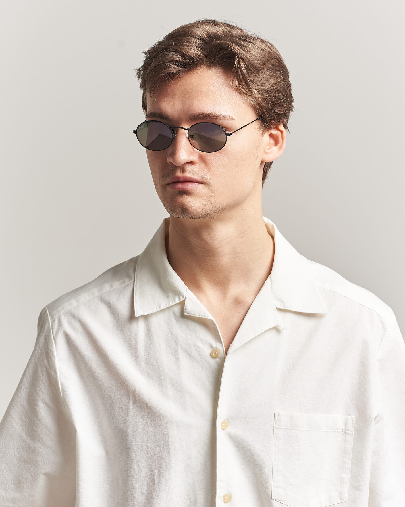 Mies | Aurinkolasit | Ray-Ban | Oval Sunglasses Black