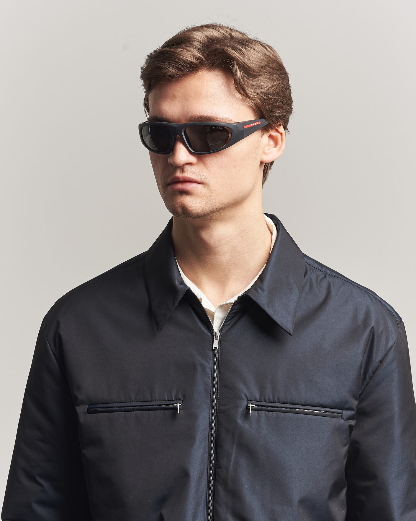 Mies | Aurinkolasit | Prada Linea Rossa | 0PS B03S Sunglasses Matte Black