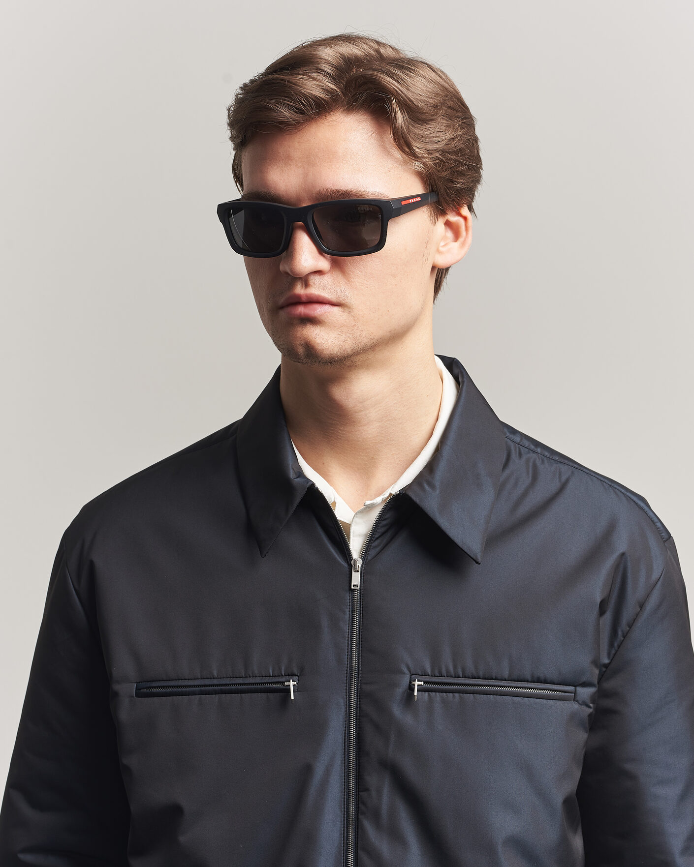 Mies | Aurinkolasit | Prada Linea Rossa | 0PS B10S Sunglasses Matte Black
