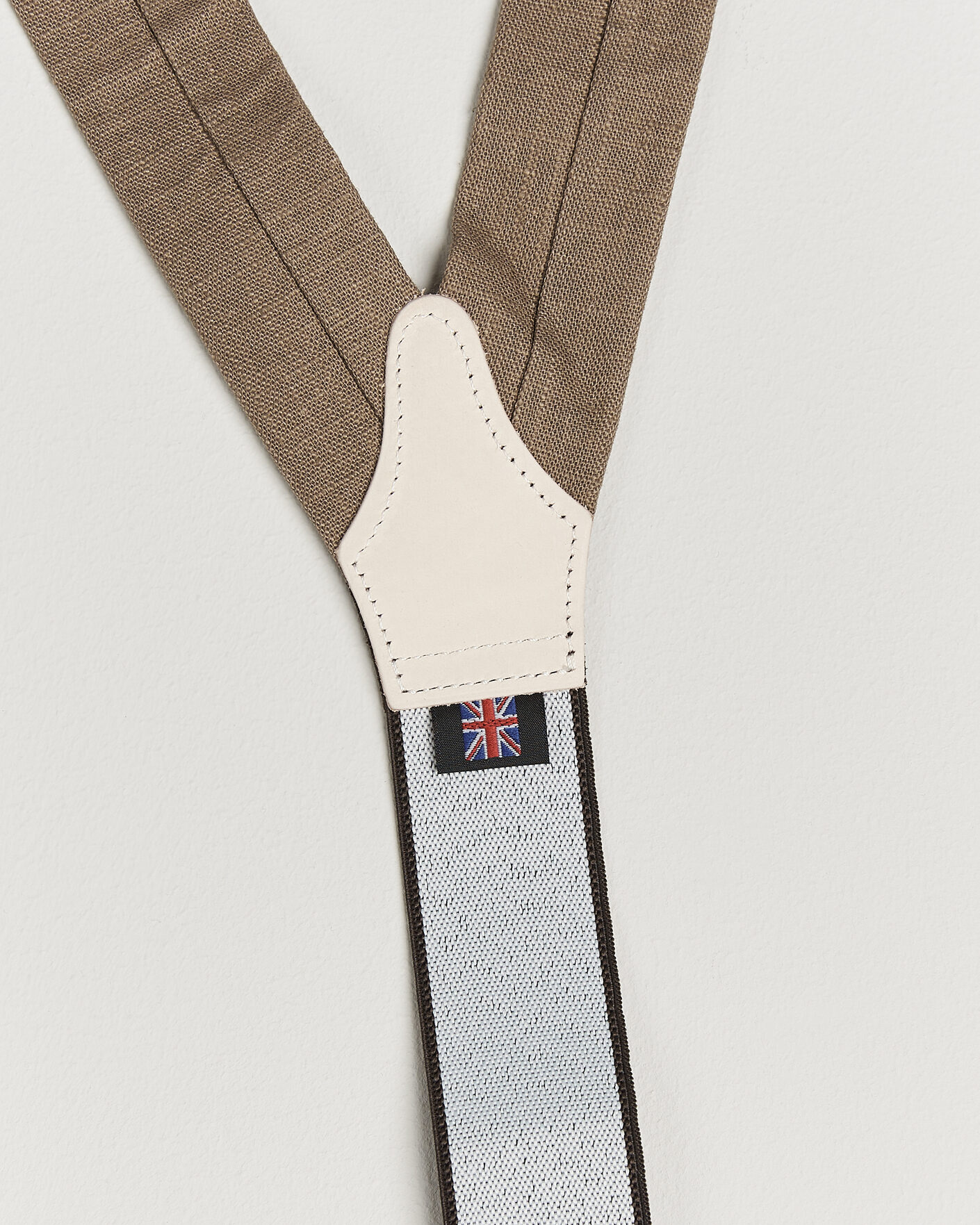 Mies | Henkselit | Albert Thurston | Linen Braces Acorn Brown