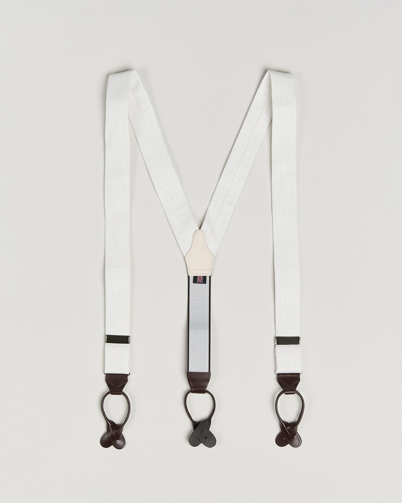 Mies | Henkselit | Albert Thurston | Linen Braces Ivory