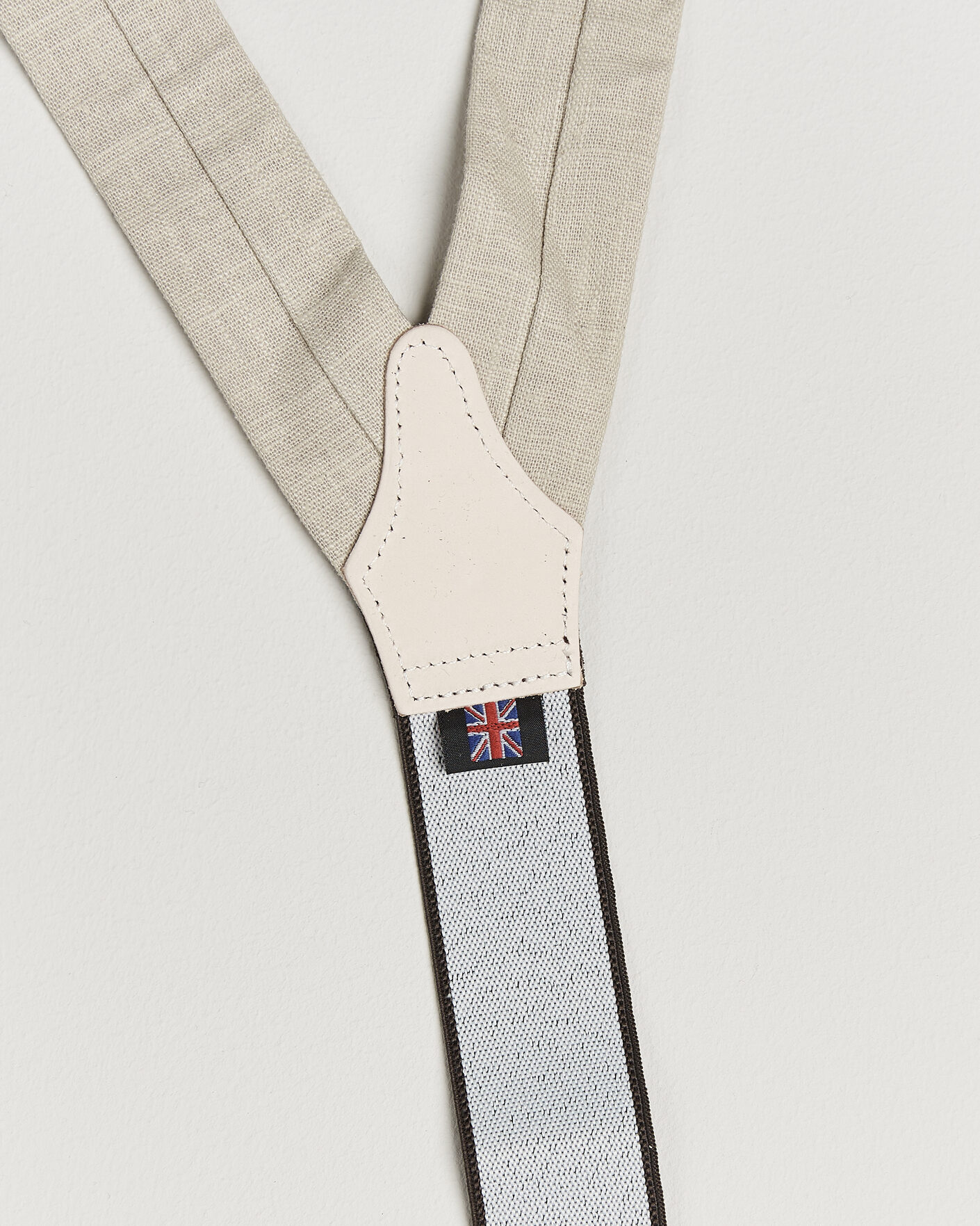 Mies | Henkselit | Albert Thurston | Linen Braces Natural